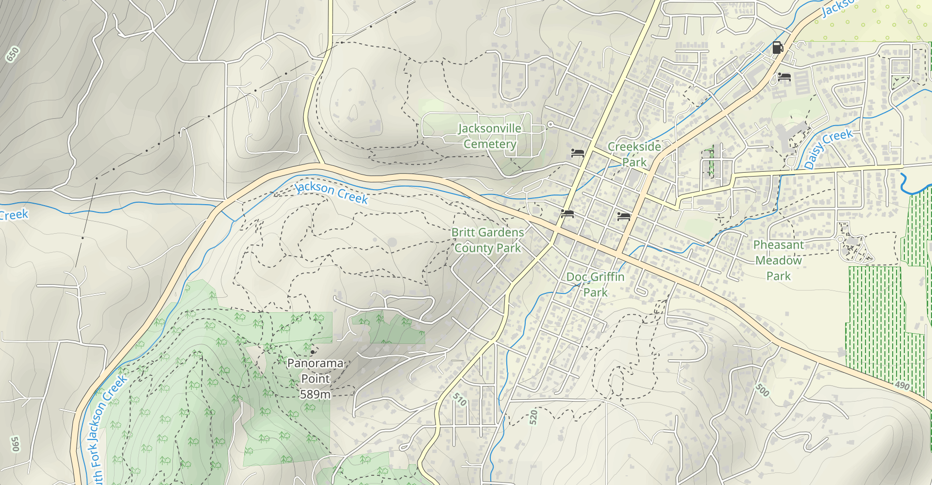 Chinese Diggings and Jacksonville Mine Loop Trail