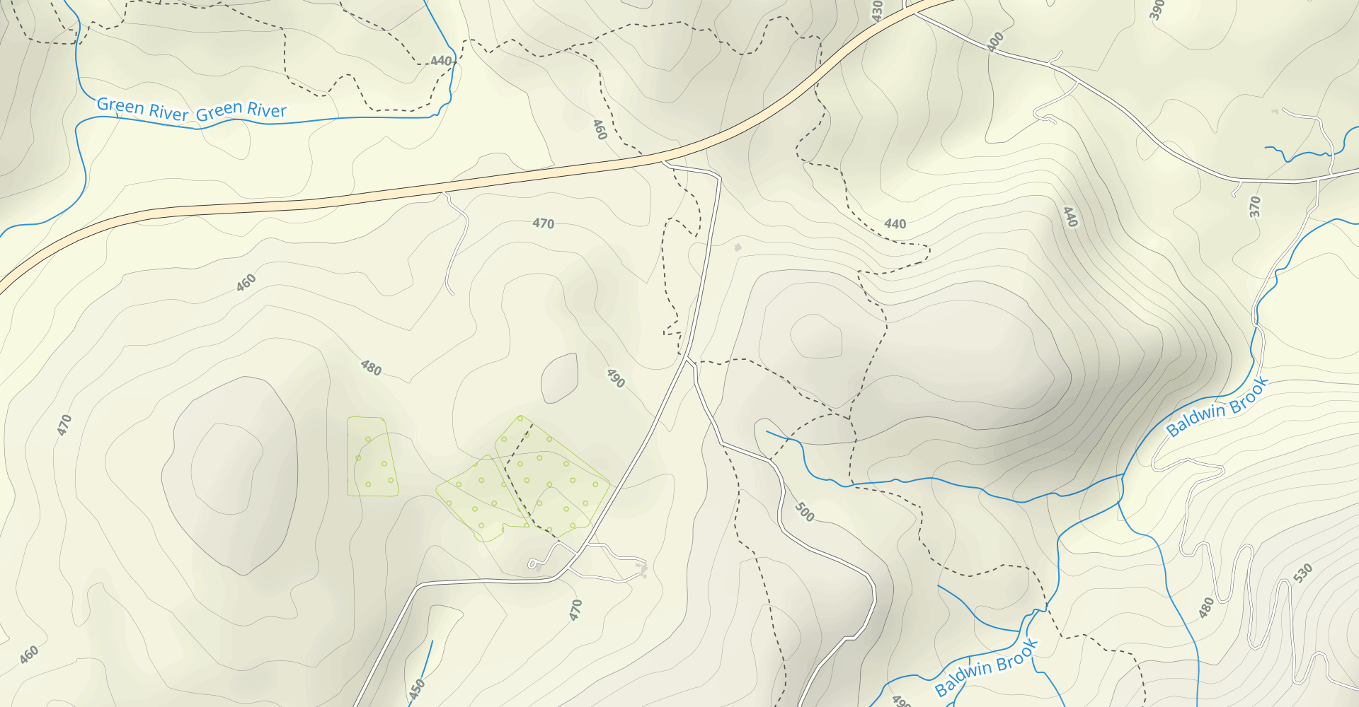Harvey Mountain Trail