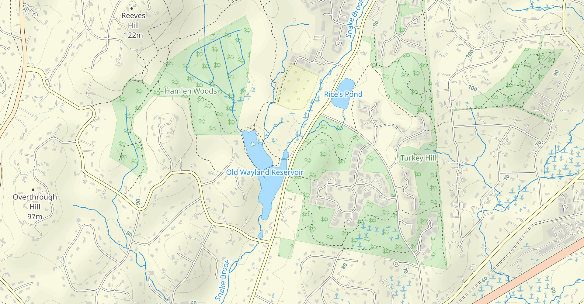 Hamlen Woods and Mainstone Farm Loop