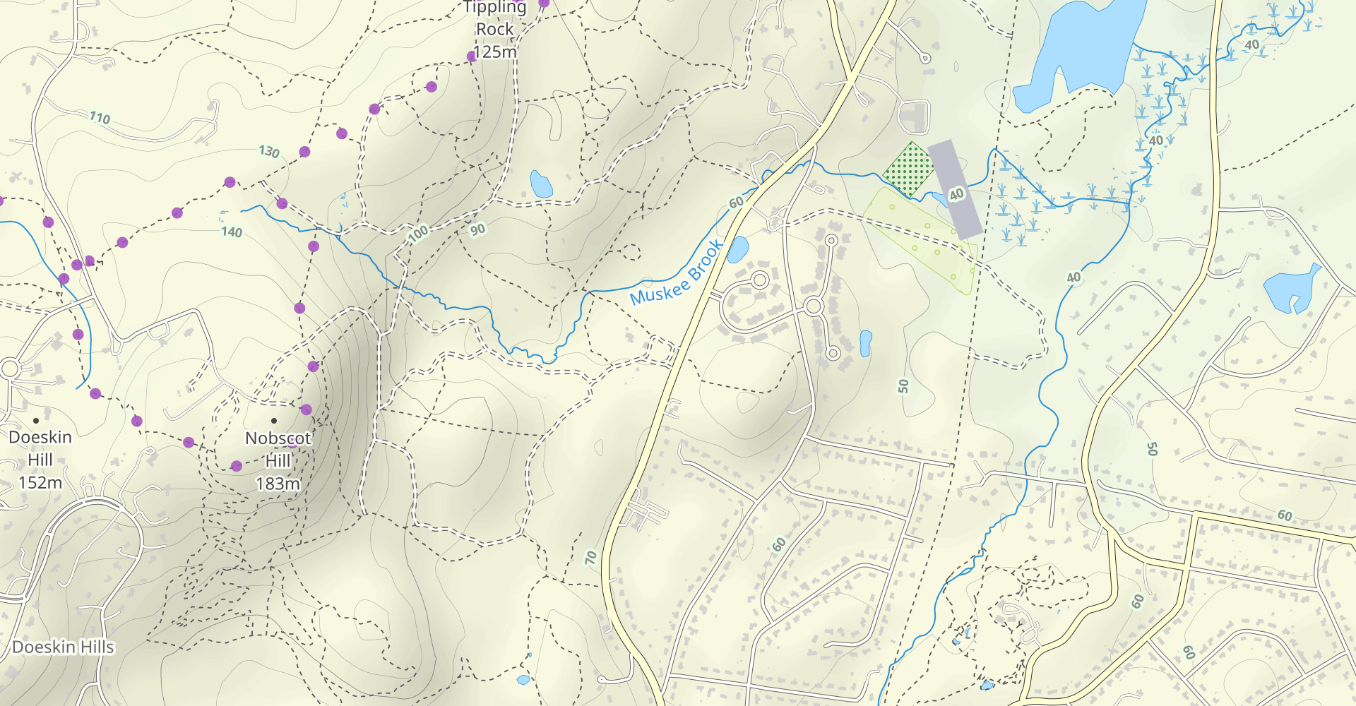 Belden's Way to Nimpuc, Ghost, Nixon, and Legion Trail Loop