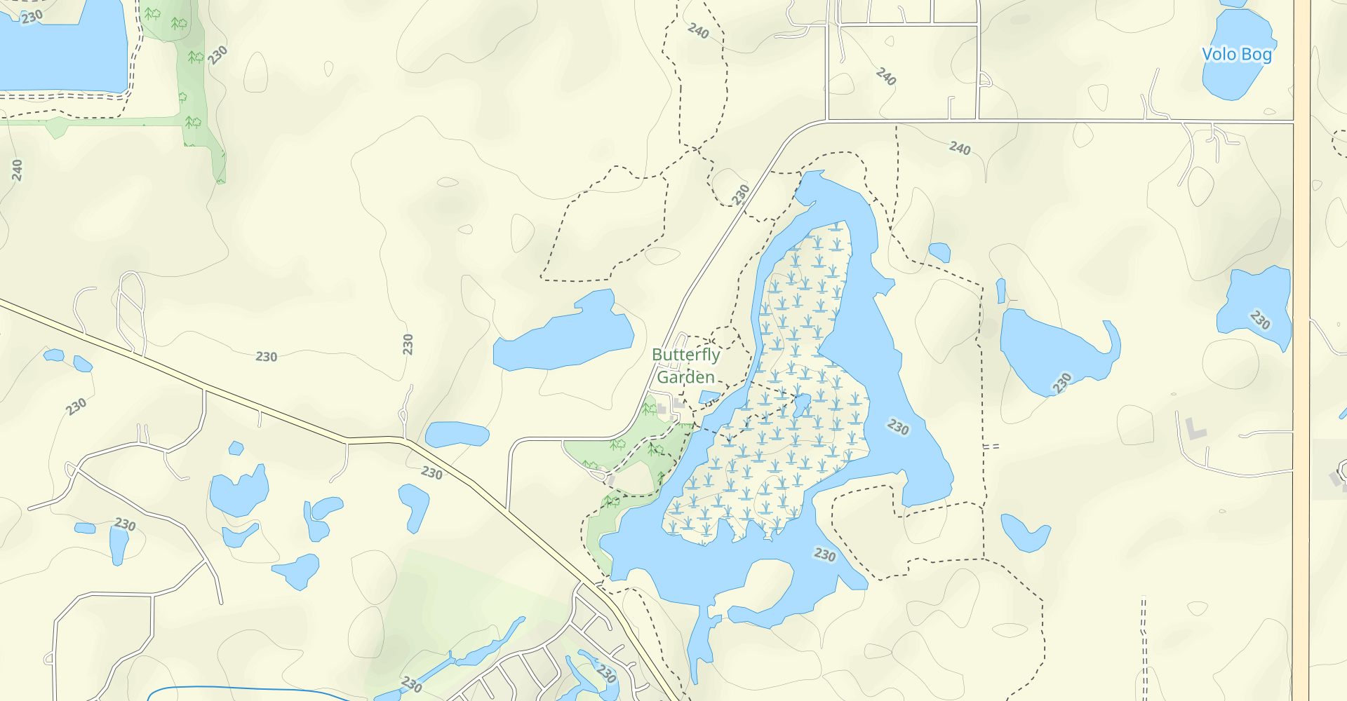 Prairie Ridge, Deer Path, and Tamarack View Trail