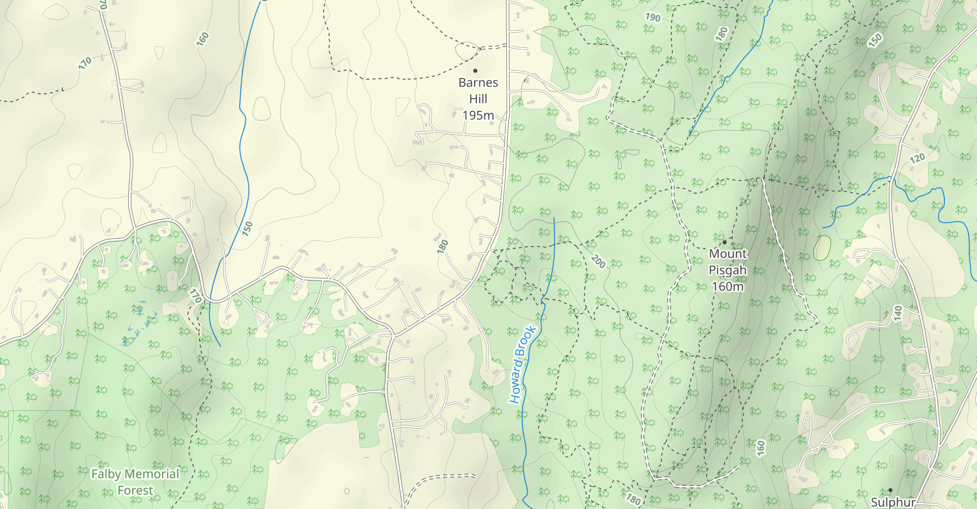Mentzner Trail and Sparrow Trail Loop