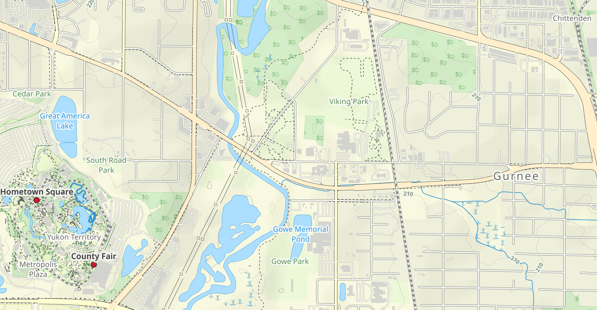 Des Plaines River Trail: Gurnee to Old School Forest