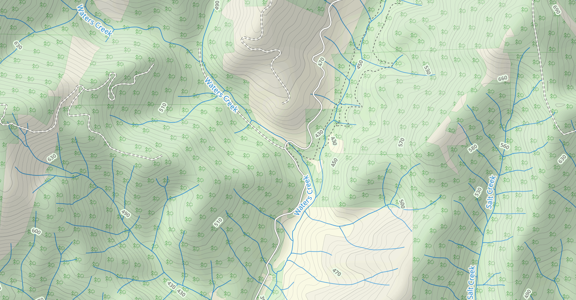 Waters Creek Interpretive Trail
