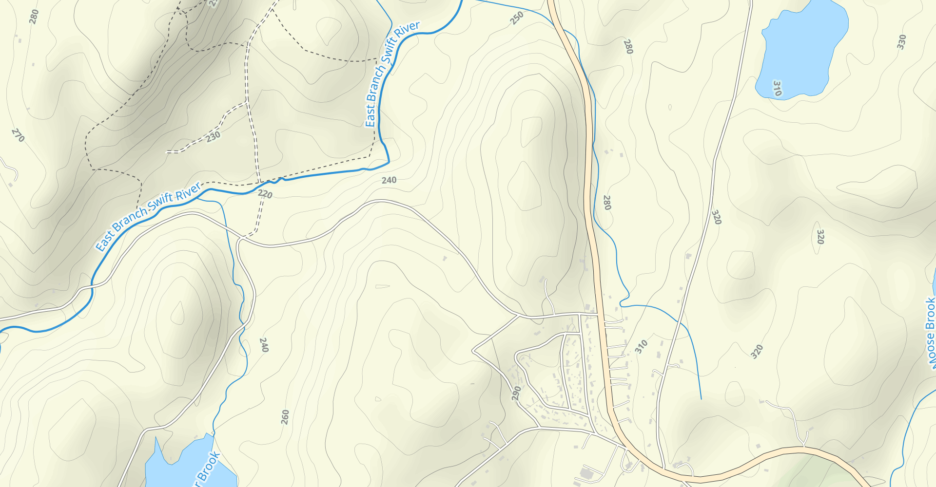 Cloven Rock, Davis, and River's Edge Loop