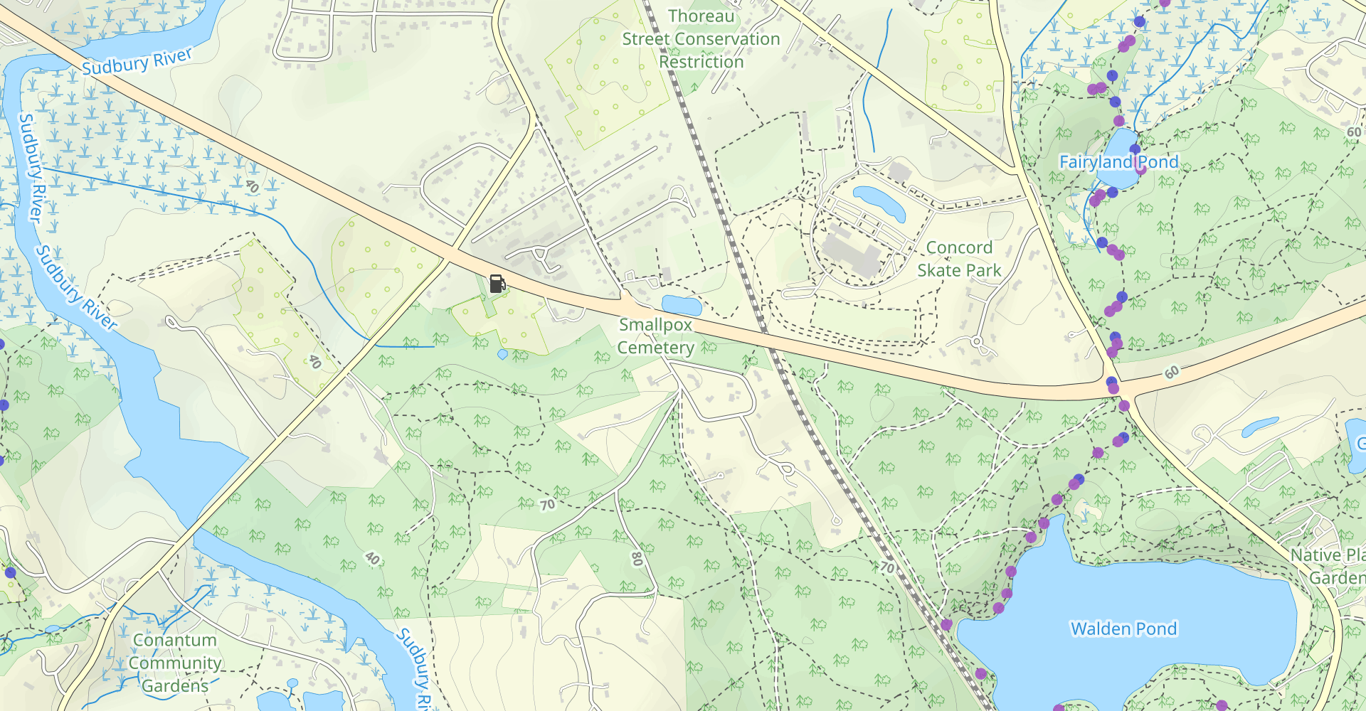 Fairhaven and Andromeda Trail