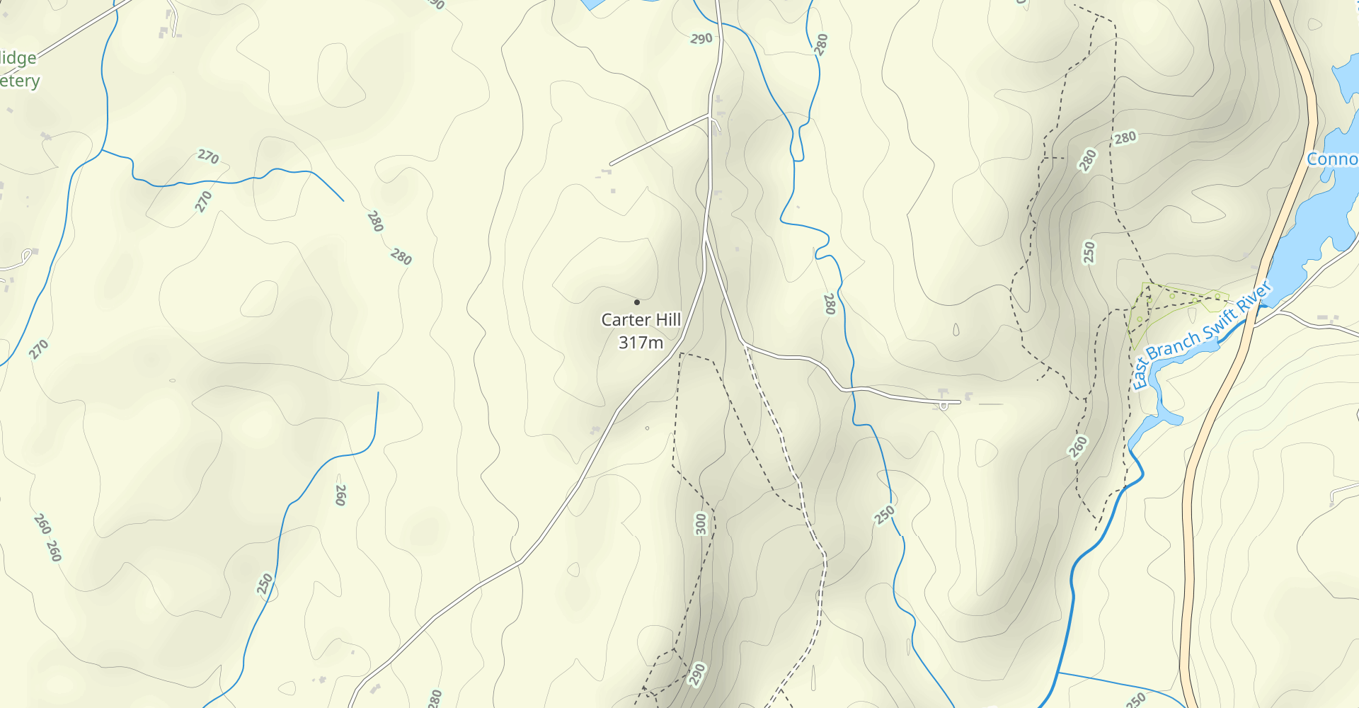 Yellow, Dropdown, and Carruth Loop