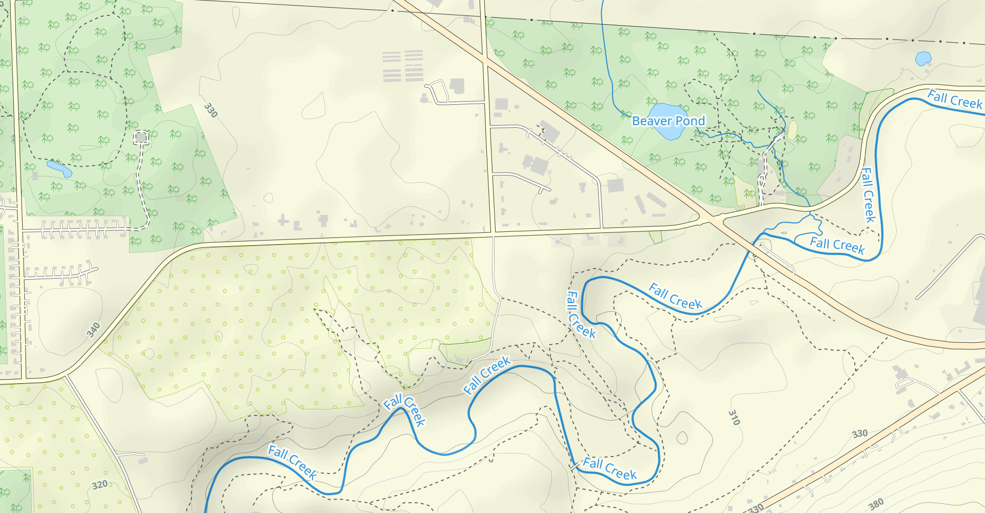 Cayuga Trail Loop via Monkey Run Trailhead
