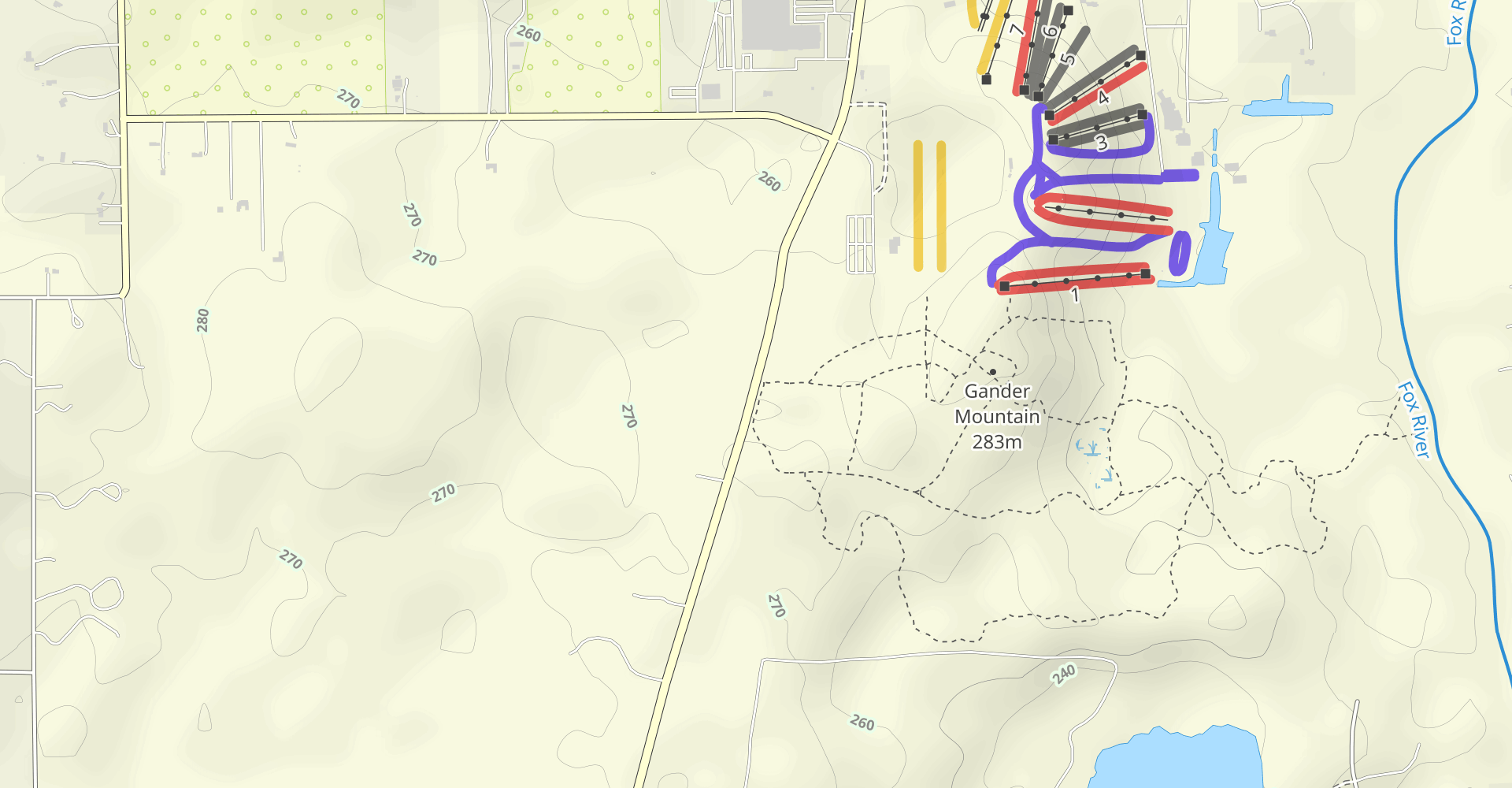 Gander Mountain Loop Trail