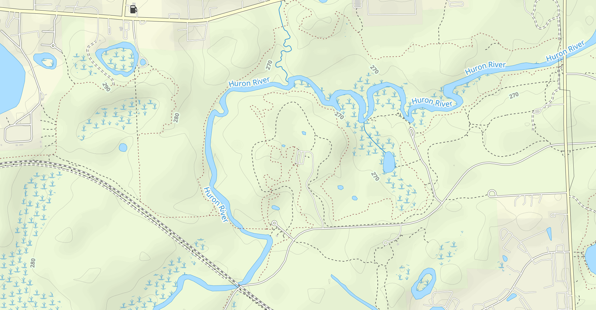 Island Lake Blue Trail Loop