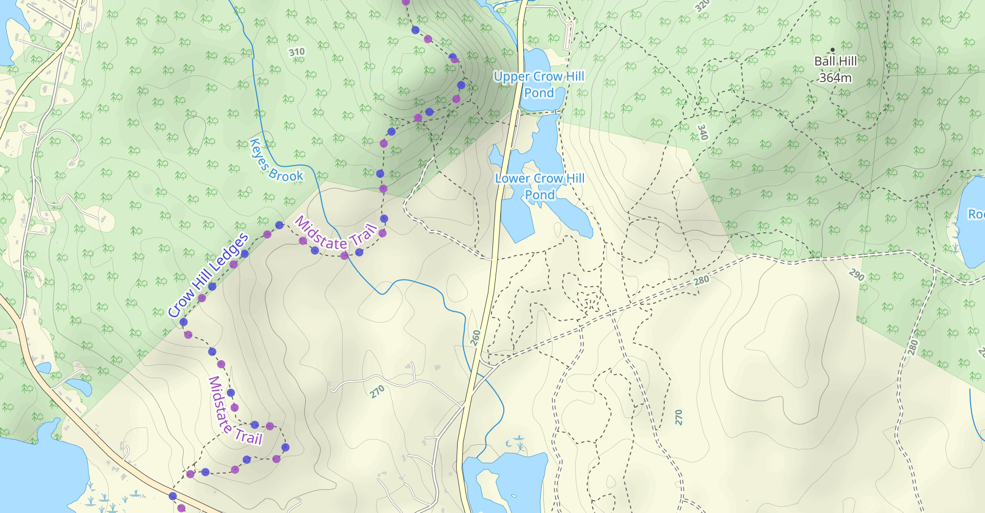 Crow Hills Trail