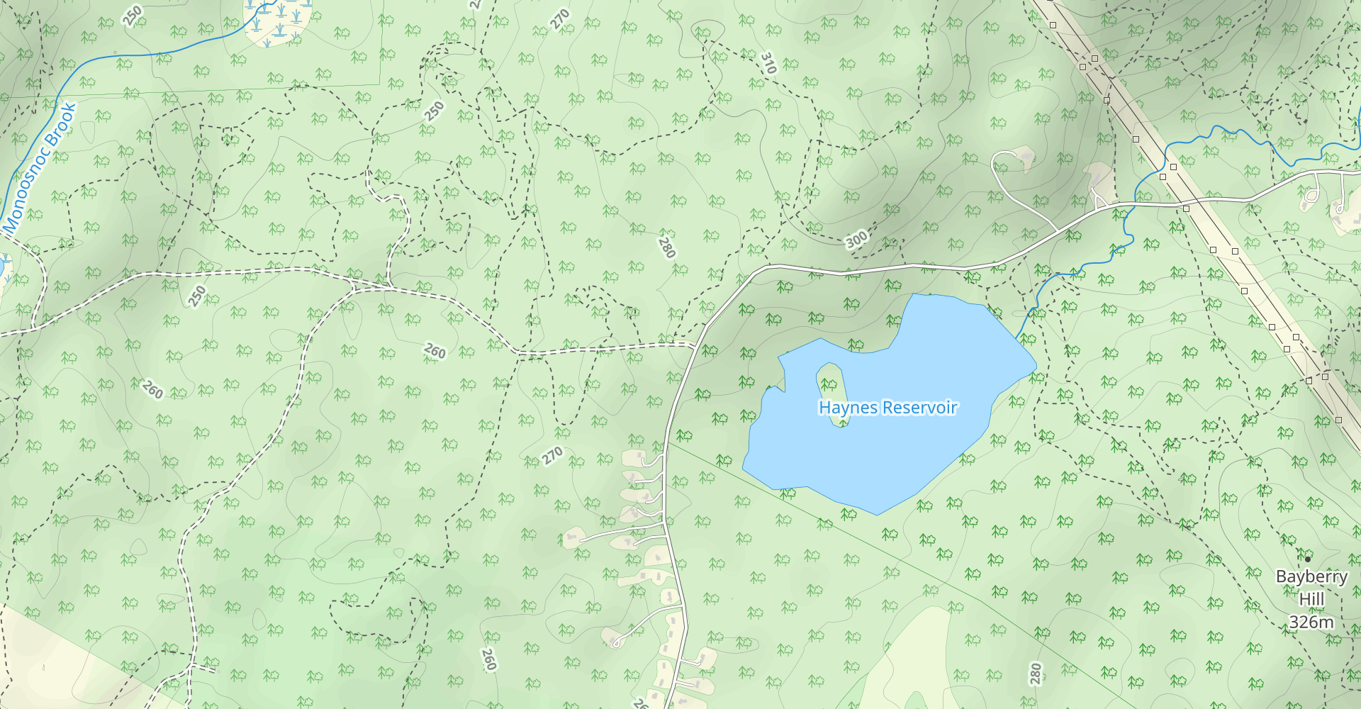 Brook Road and Hell's Highway Loop