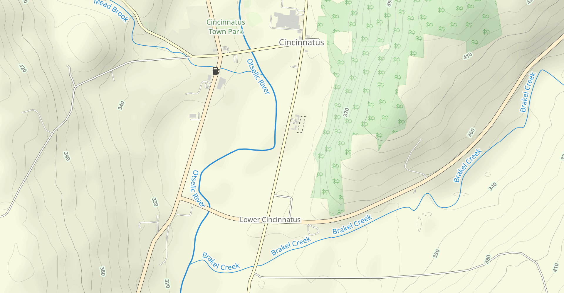 Otselic River (Cincinnatus to Whitney Point)
