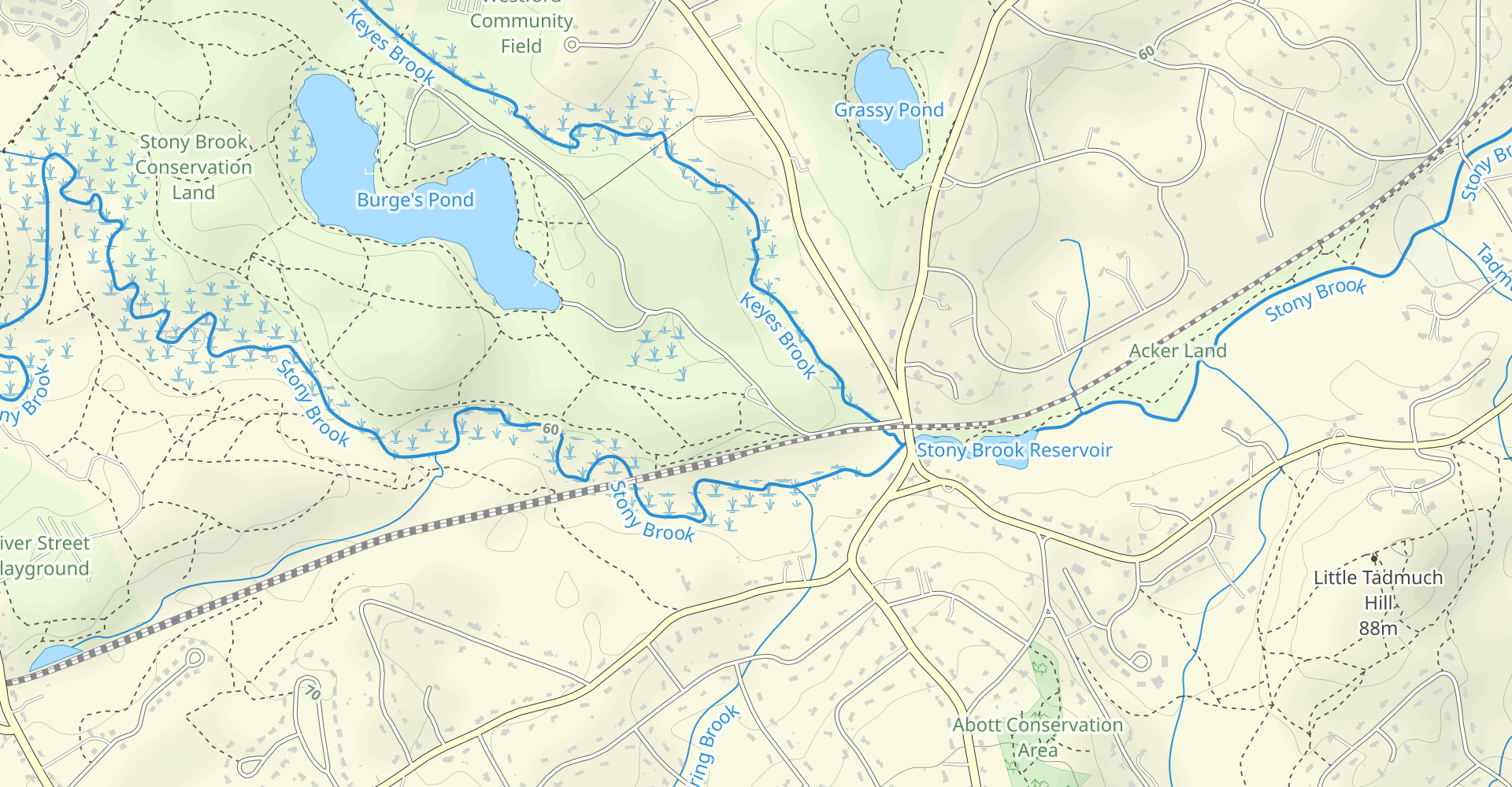 East Boston Camps and Gould Road Loop Trail