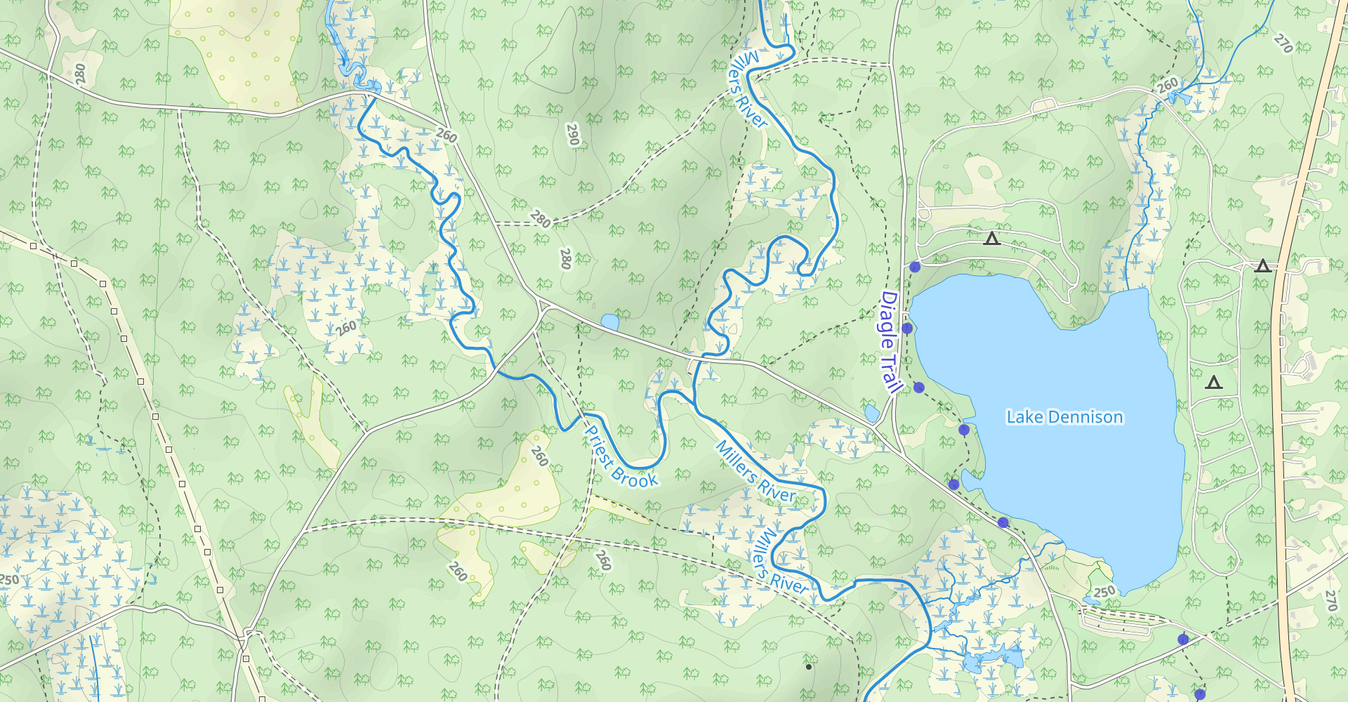 Birch Hill Dam Loop