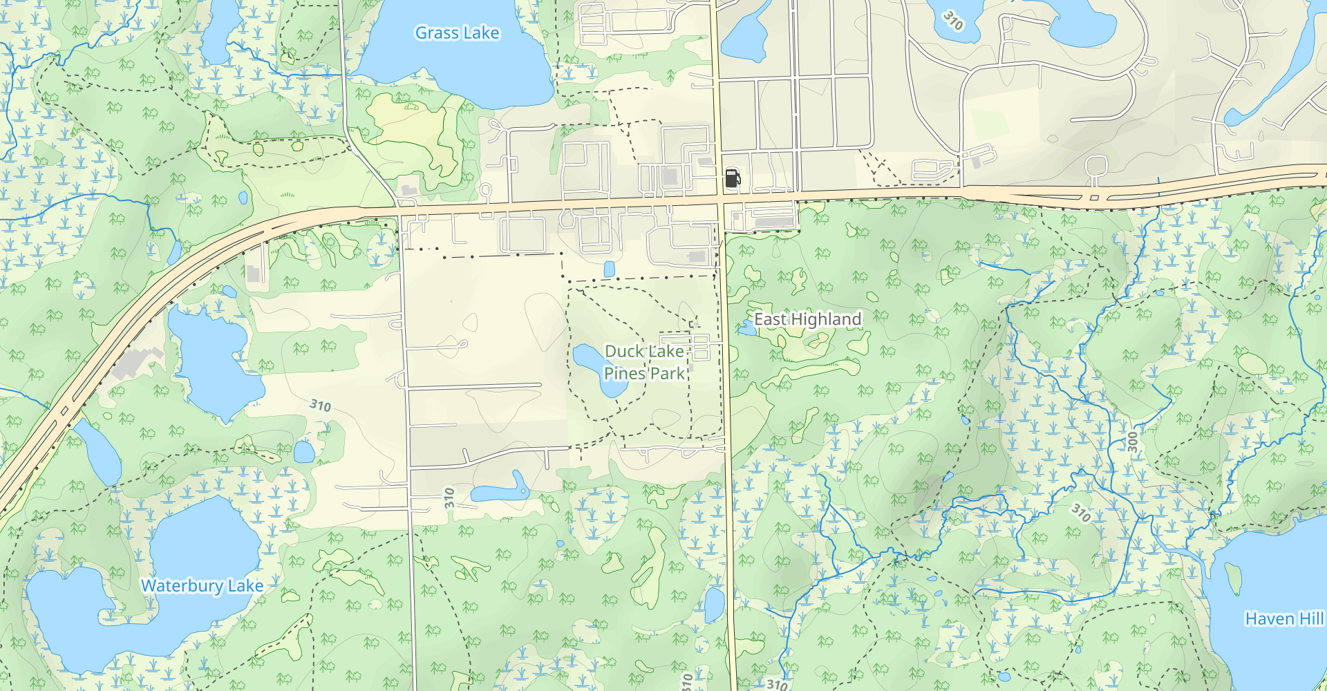 Duck Lake Pines Park Loop
