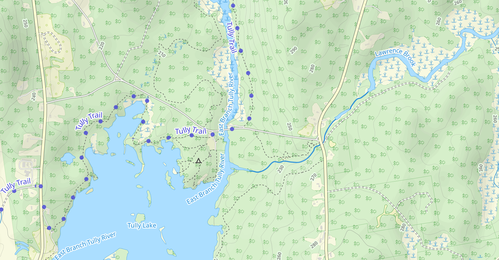 Tully Lake Long Pond Loop
