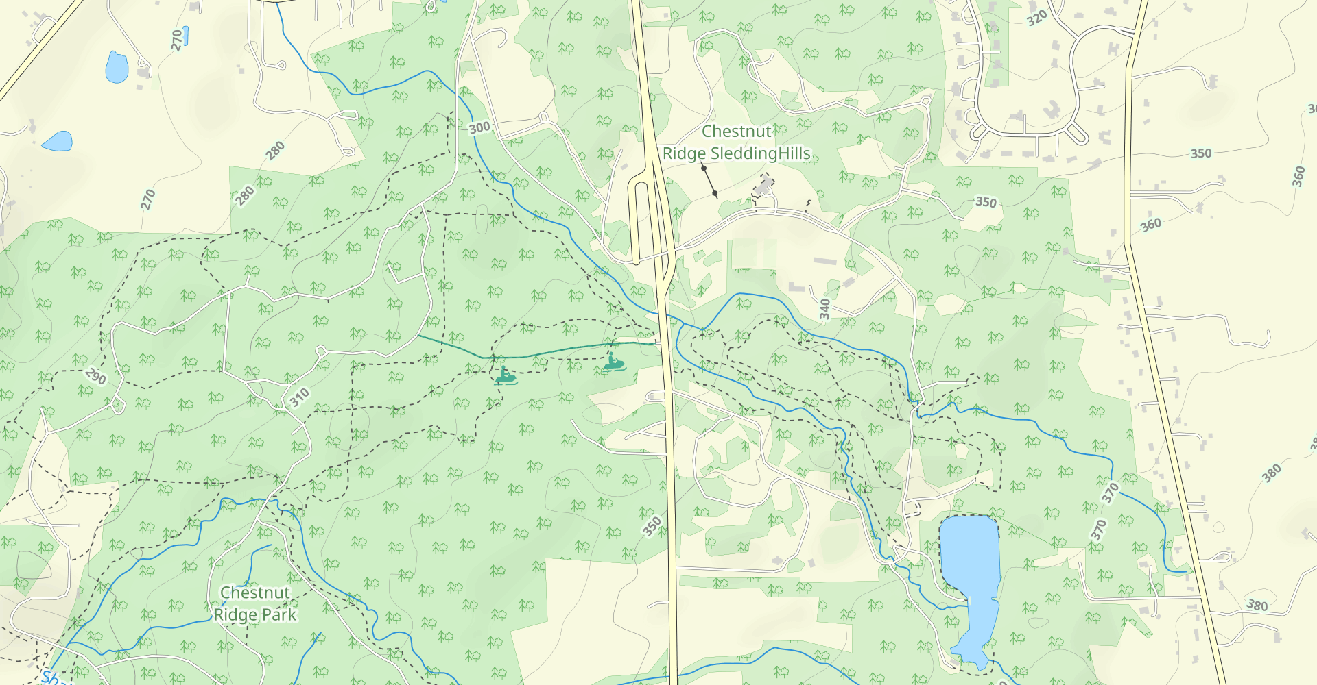 Snowmobile Trail
