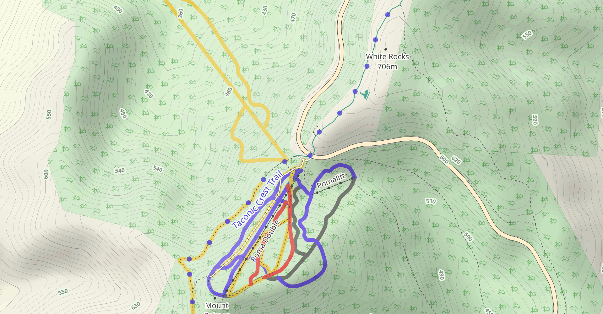 Berlin Mountain via Taconic Crest Trail
