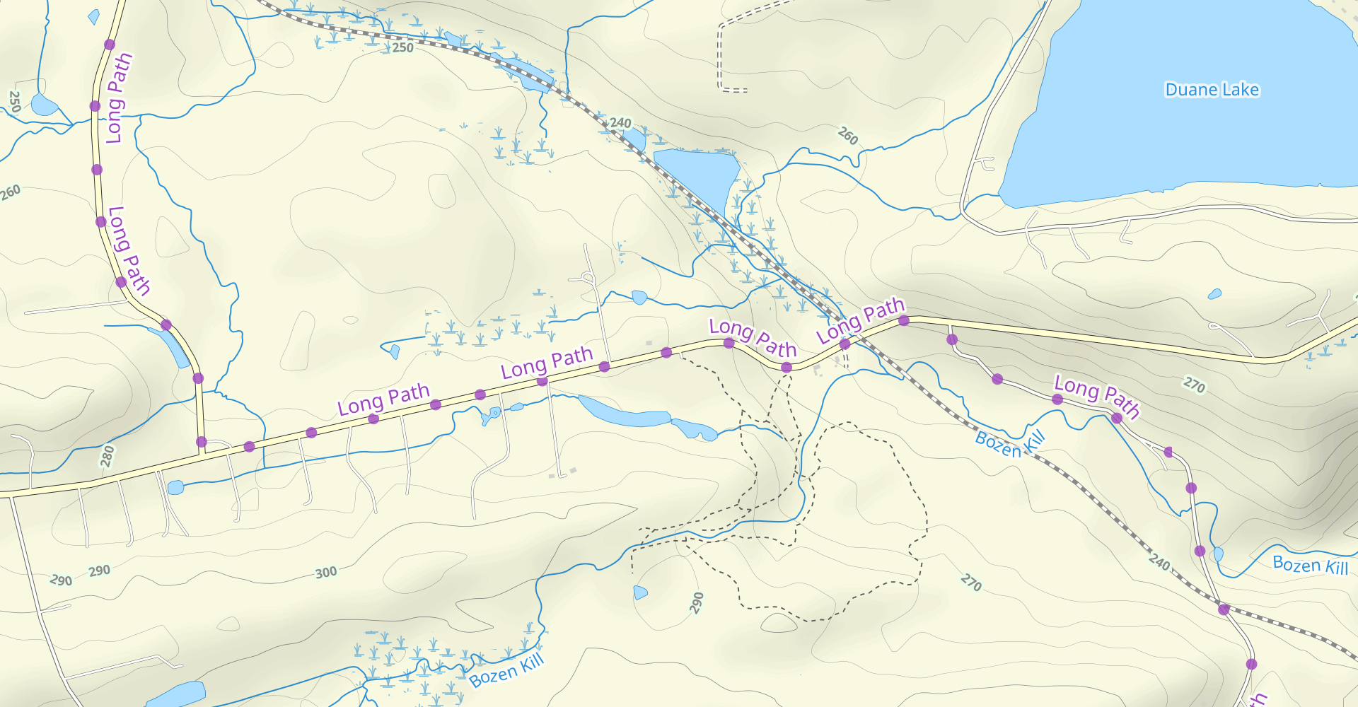 Blue and Orange Trail Loop