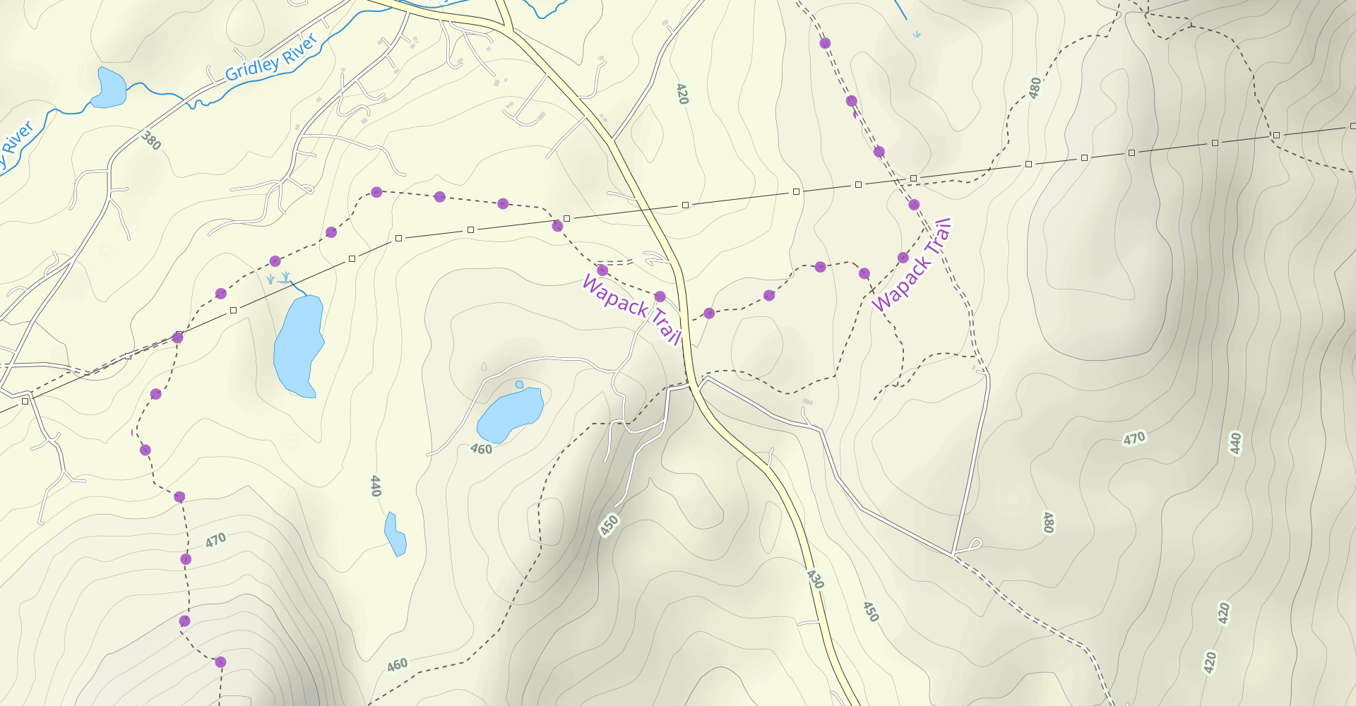 Wapack Trail (Barrett Mountain Section)