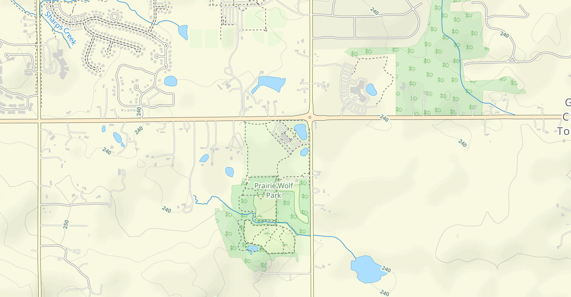 Prairie Wolf Park Loop Trail
