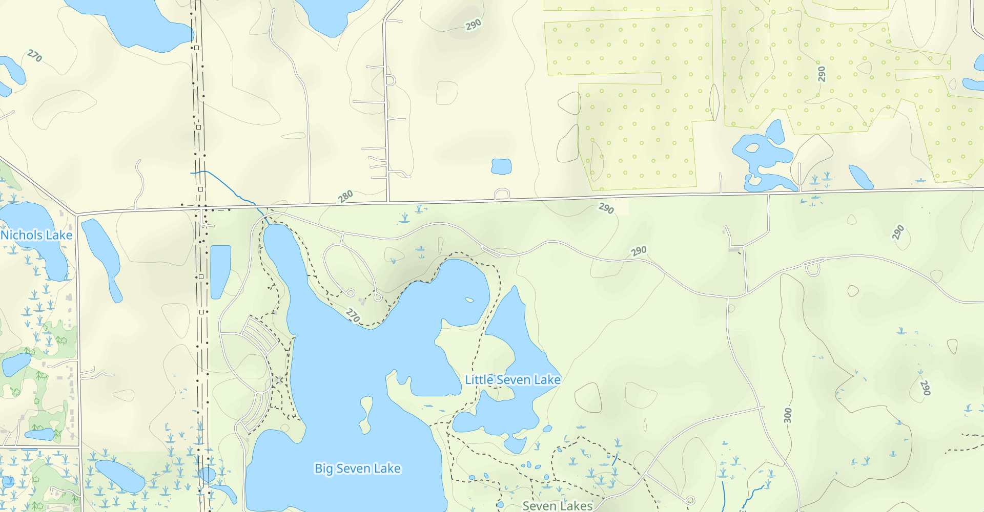 Seven Lakes and Green Trail Loop