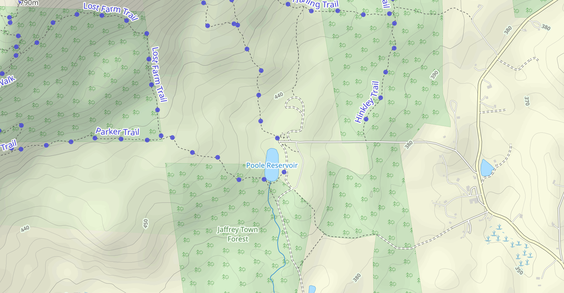 Mount Monadnock via White Cross and Lost Farm Trail Loop