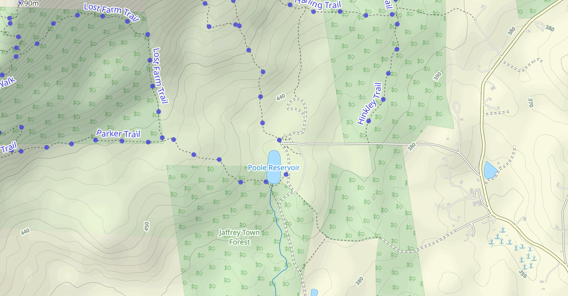 Mount Monadnock via Parker Trail and Cliff Walk