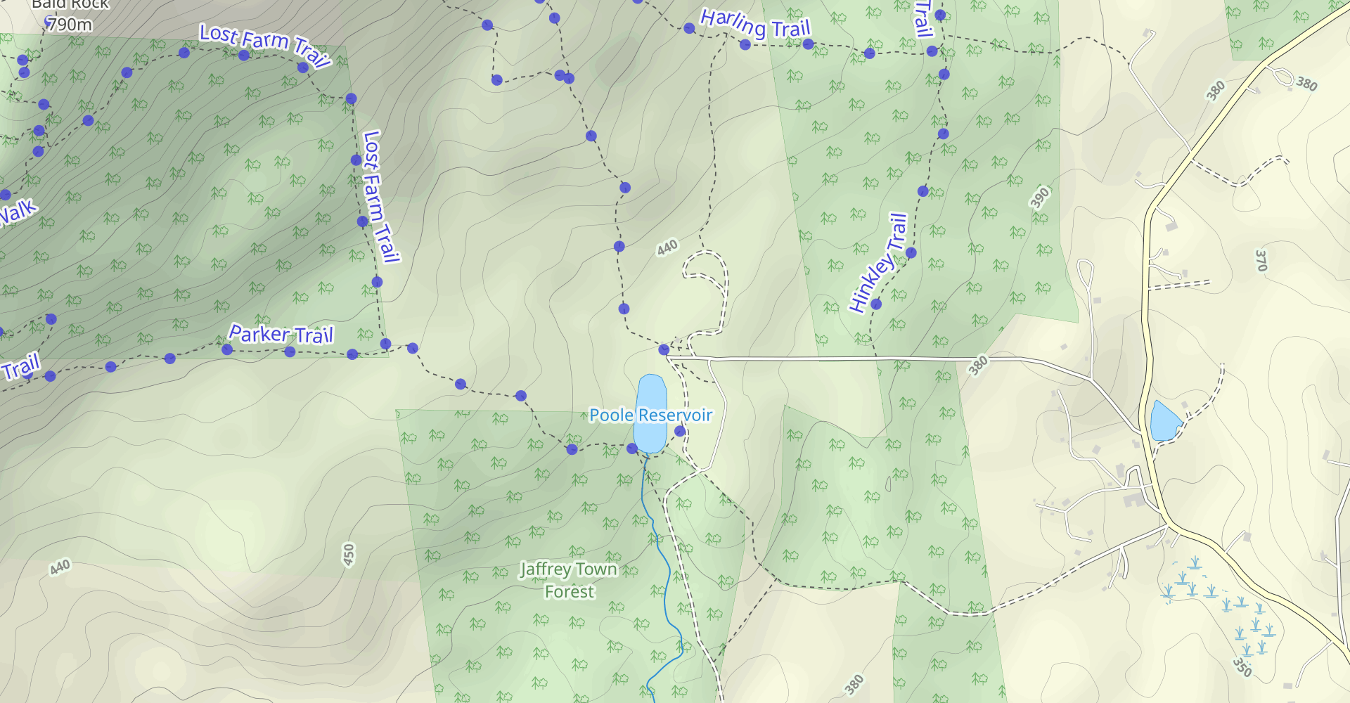 White Dot to Mount Monadnock