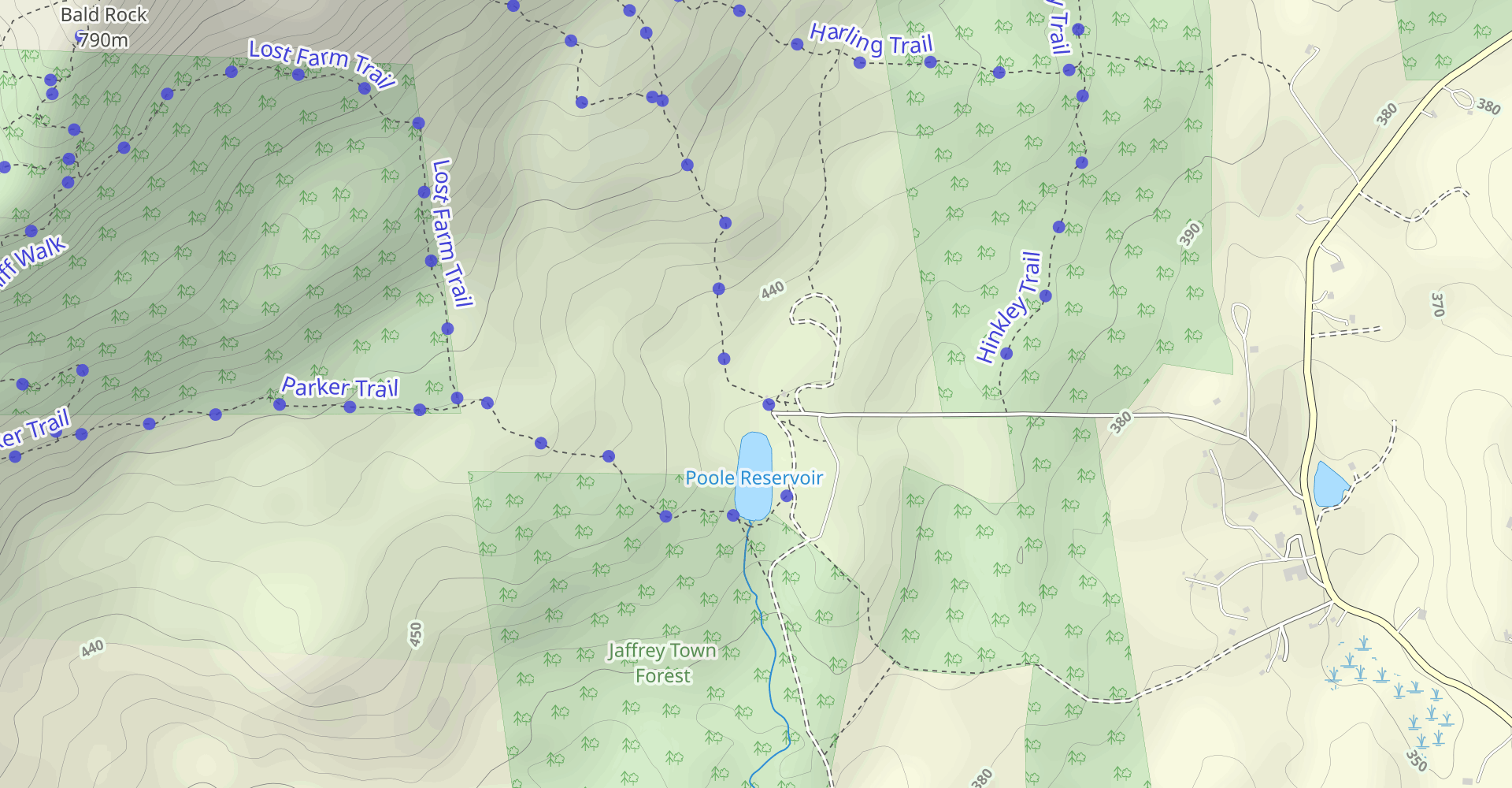 White Dot, Cascade Link, and Pumpelly Trail Loop