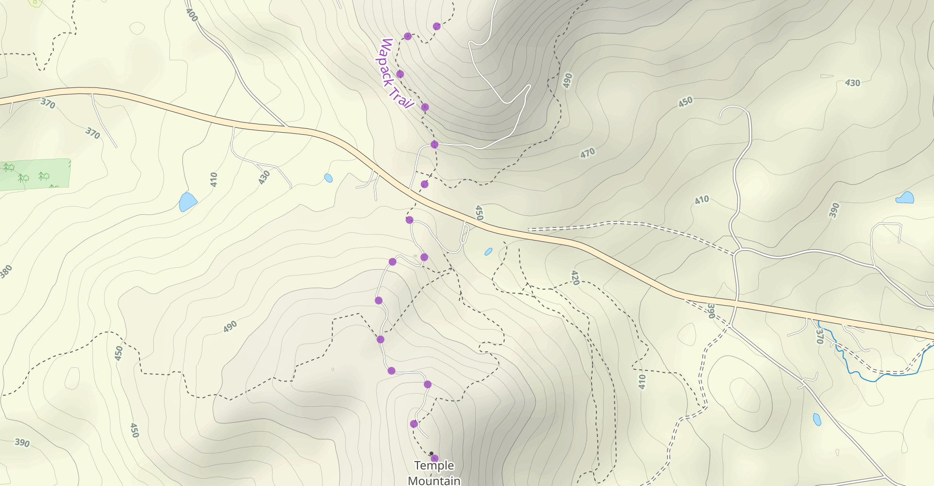 Wapack and Beebe Trails Loop