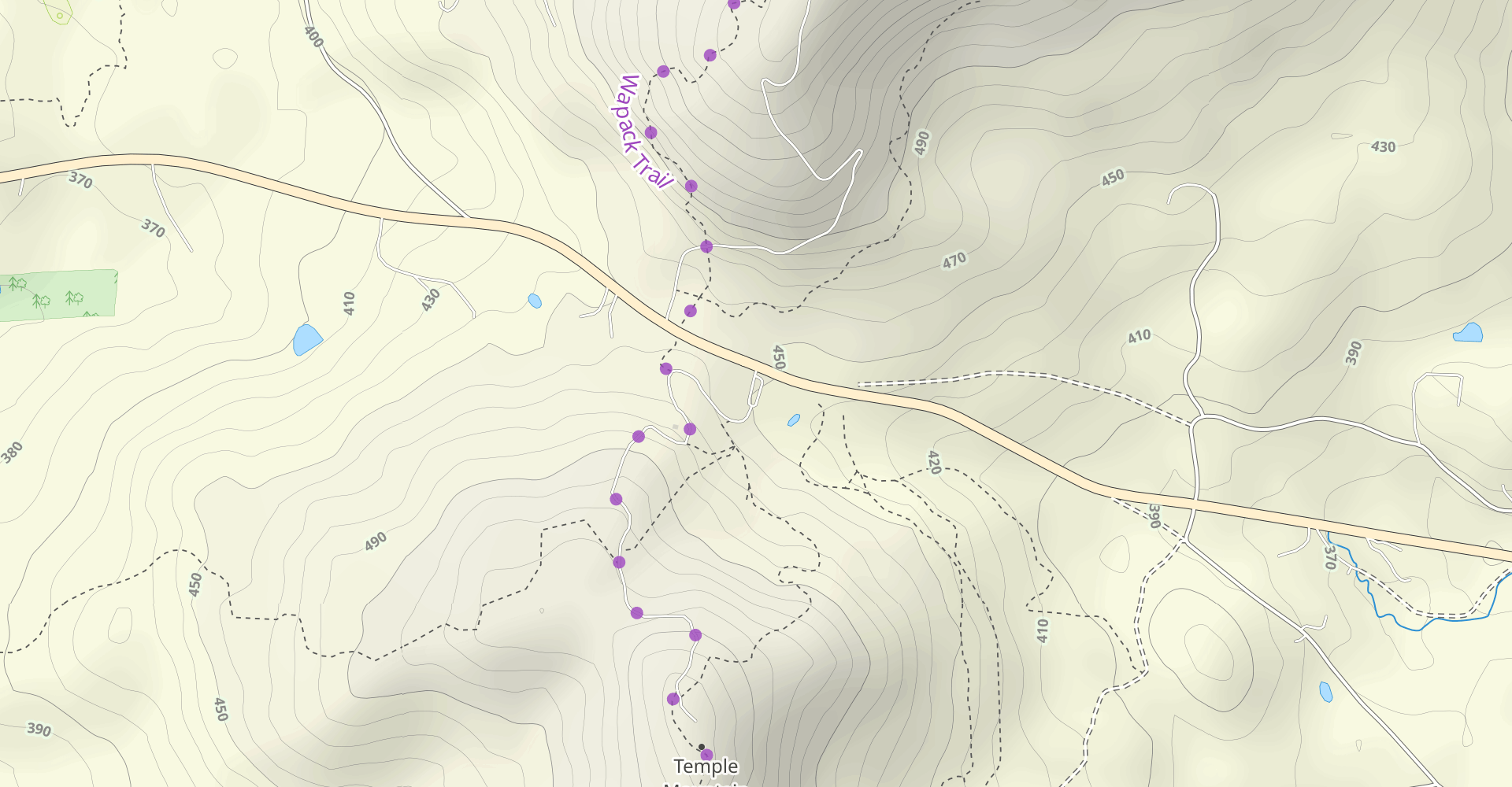 Holt Peak and Burton Peak via Wapack Trail