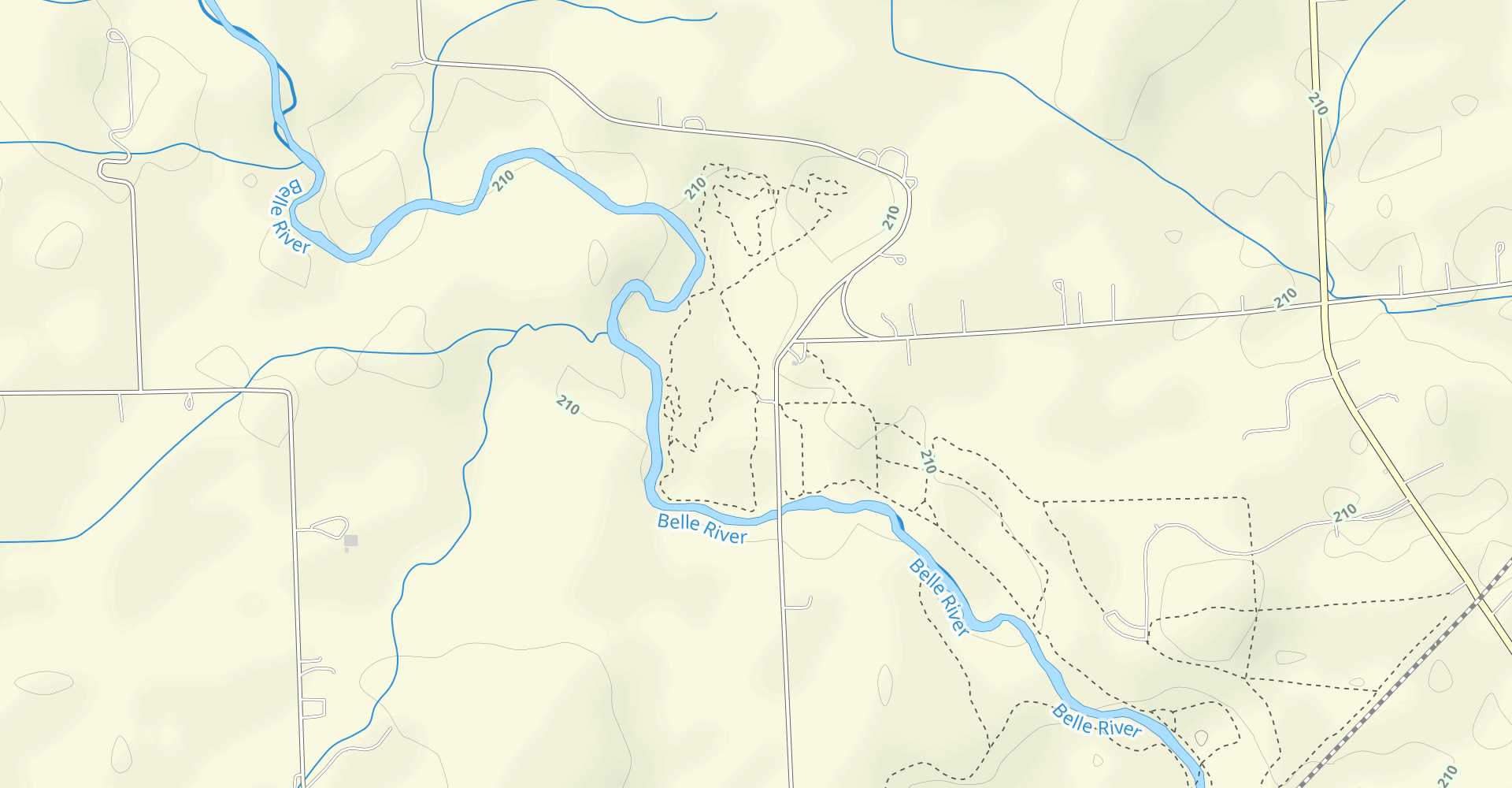 Columbus County Park Mountain Bike Loop