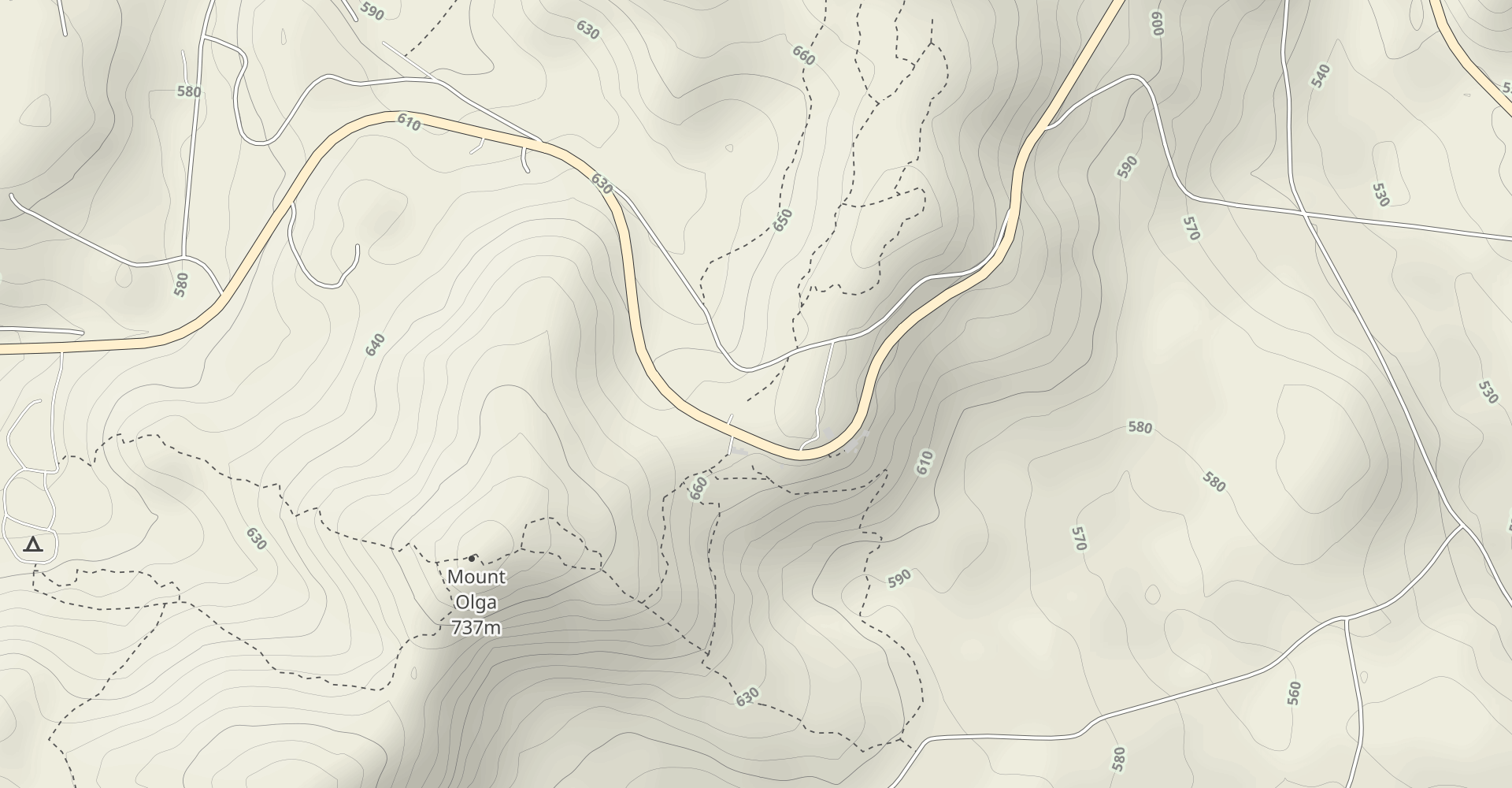 Mount Olga via Tower Trail