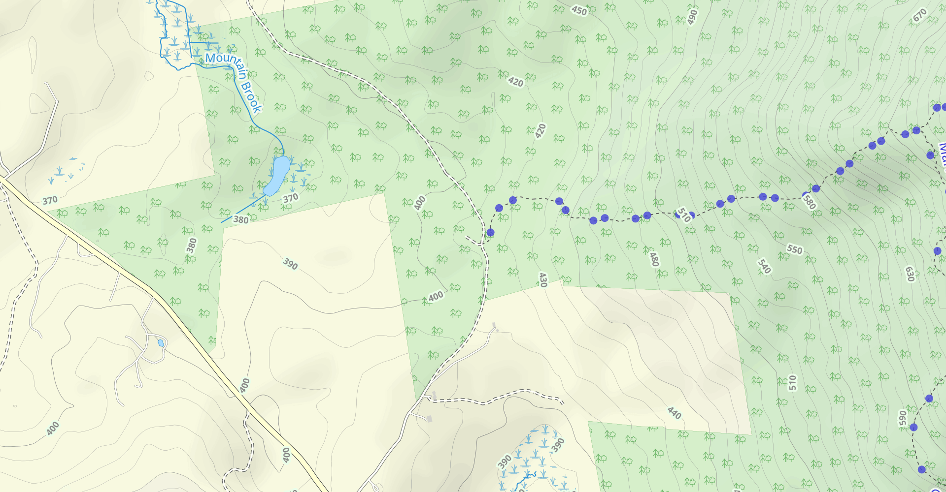 Monadnock Mountain Via Marlboro Trail