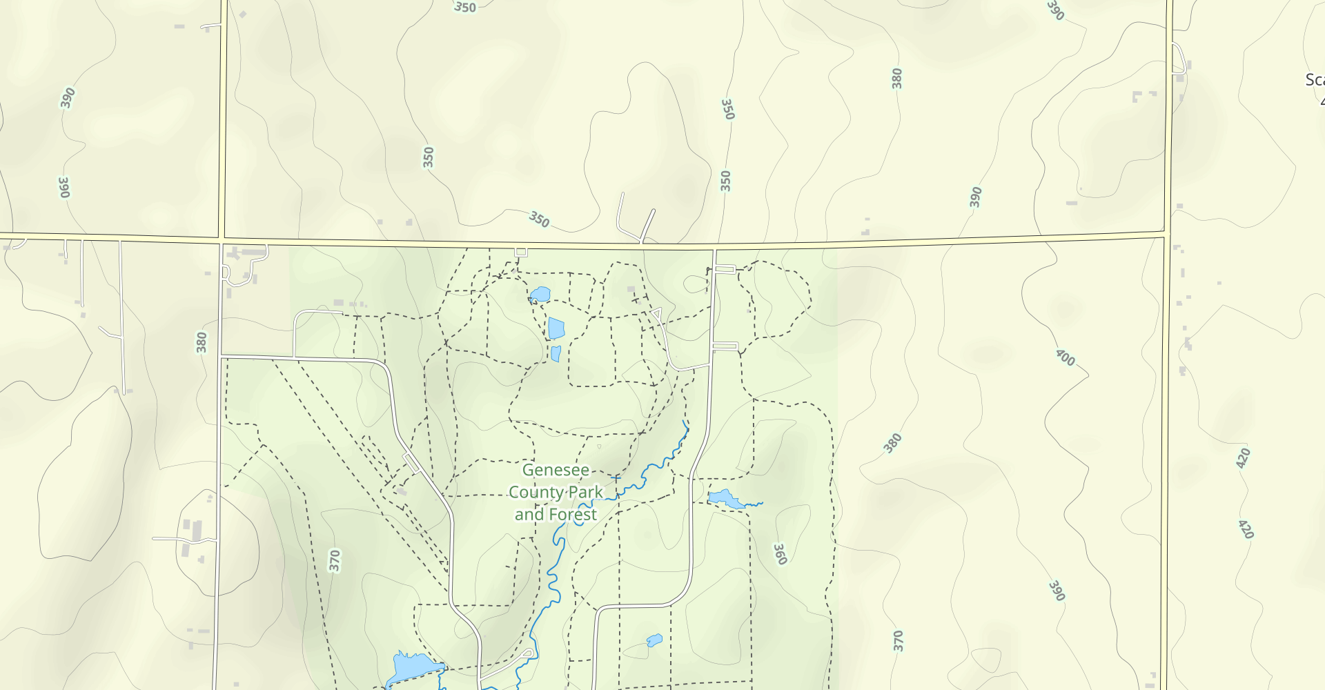 Genesee County Park and Forest Trail