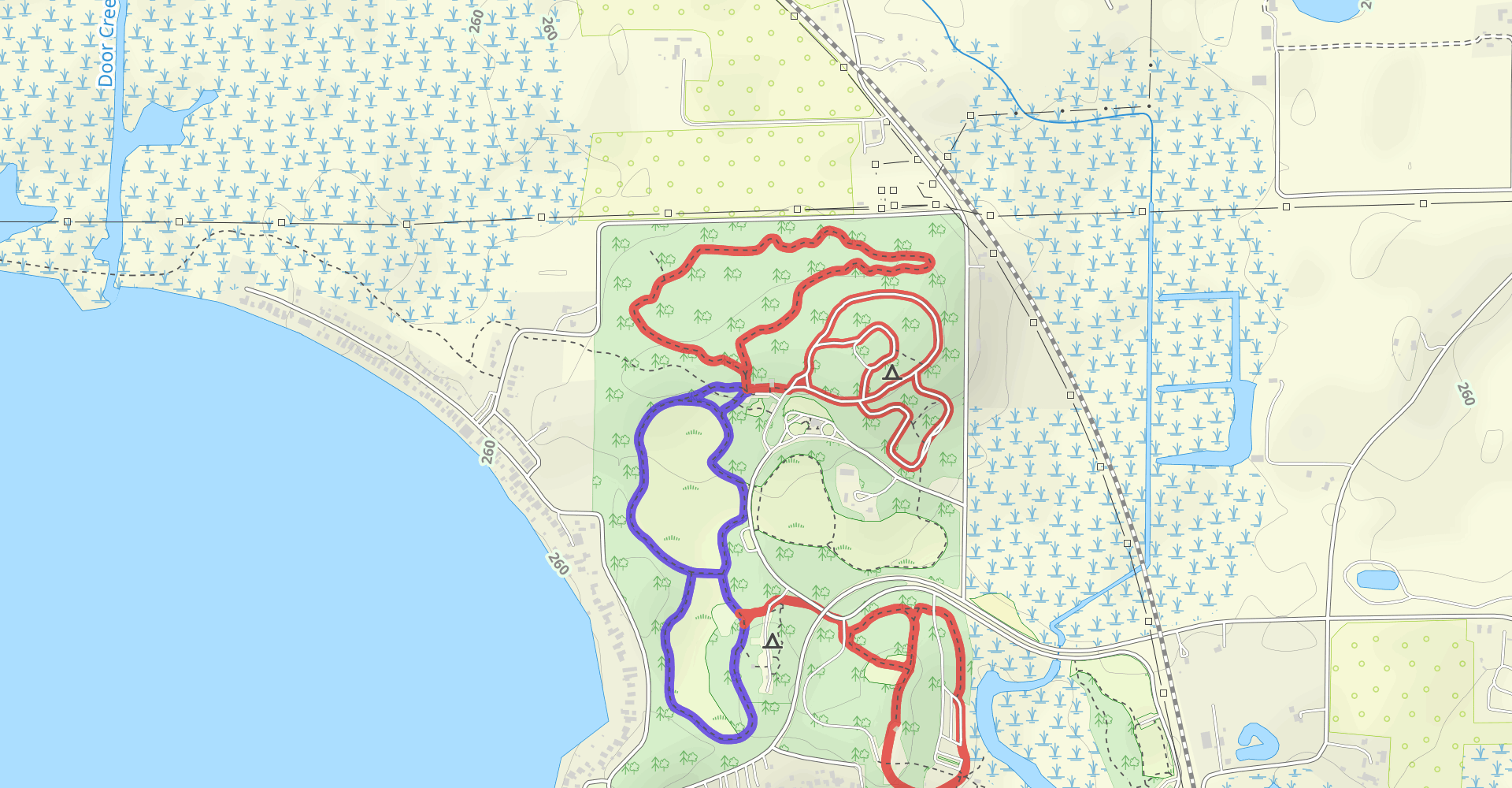 Prairie Trail and White Oak Nature Trail Loop