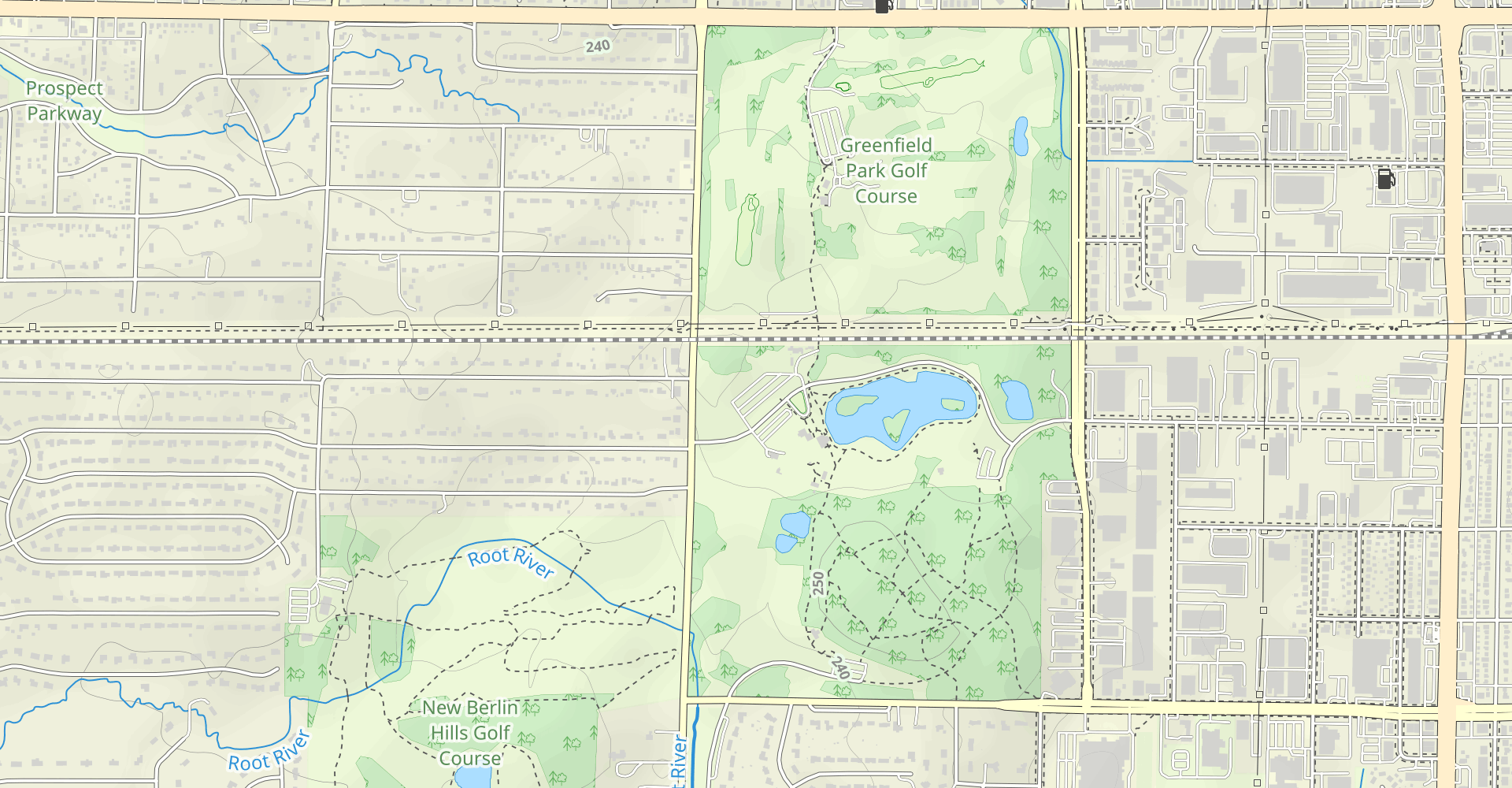 New Berlin Trail: Greenfield Park to Waukesha