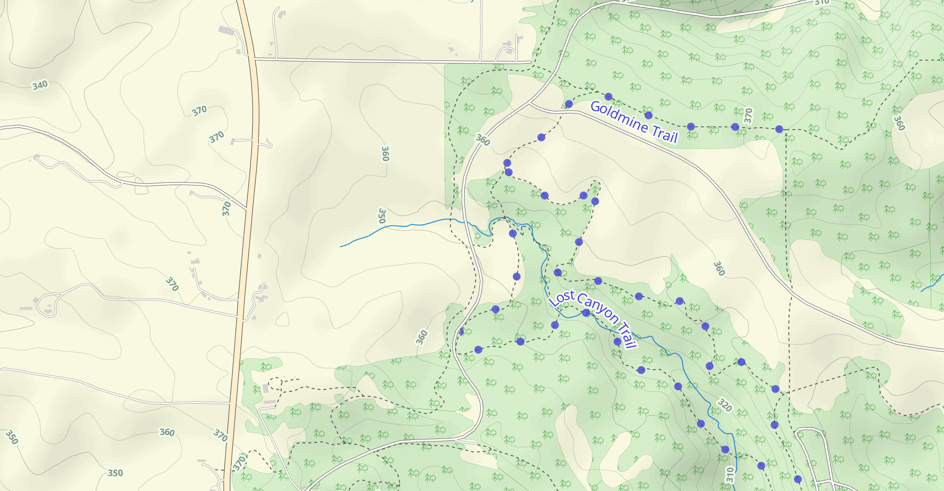 Lost Canyon Trail and Meadow Valley Trail Loop