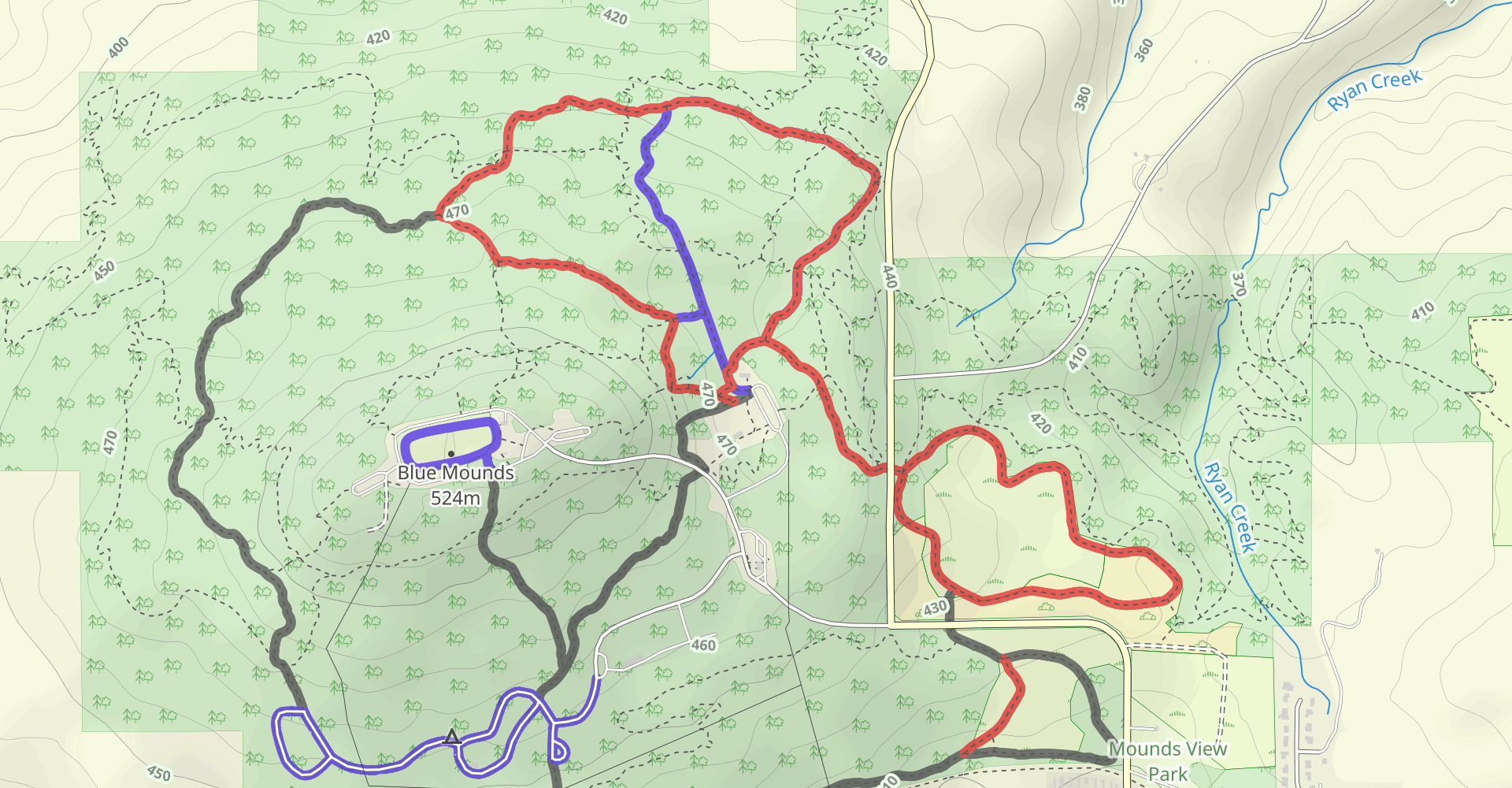 Pleasant Valley Trail and Pleasure Valley Trail Loop