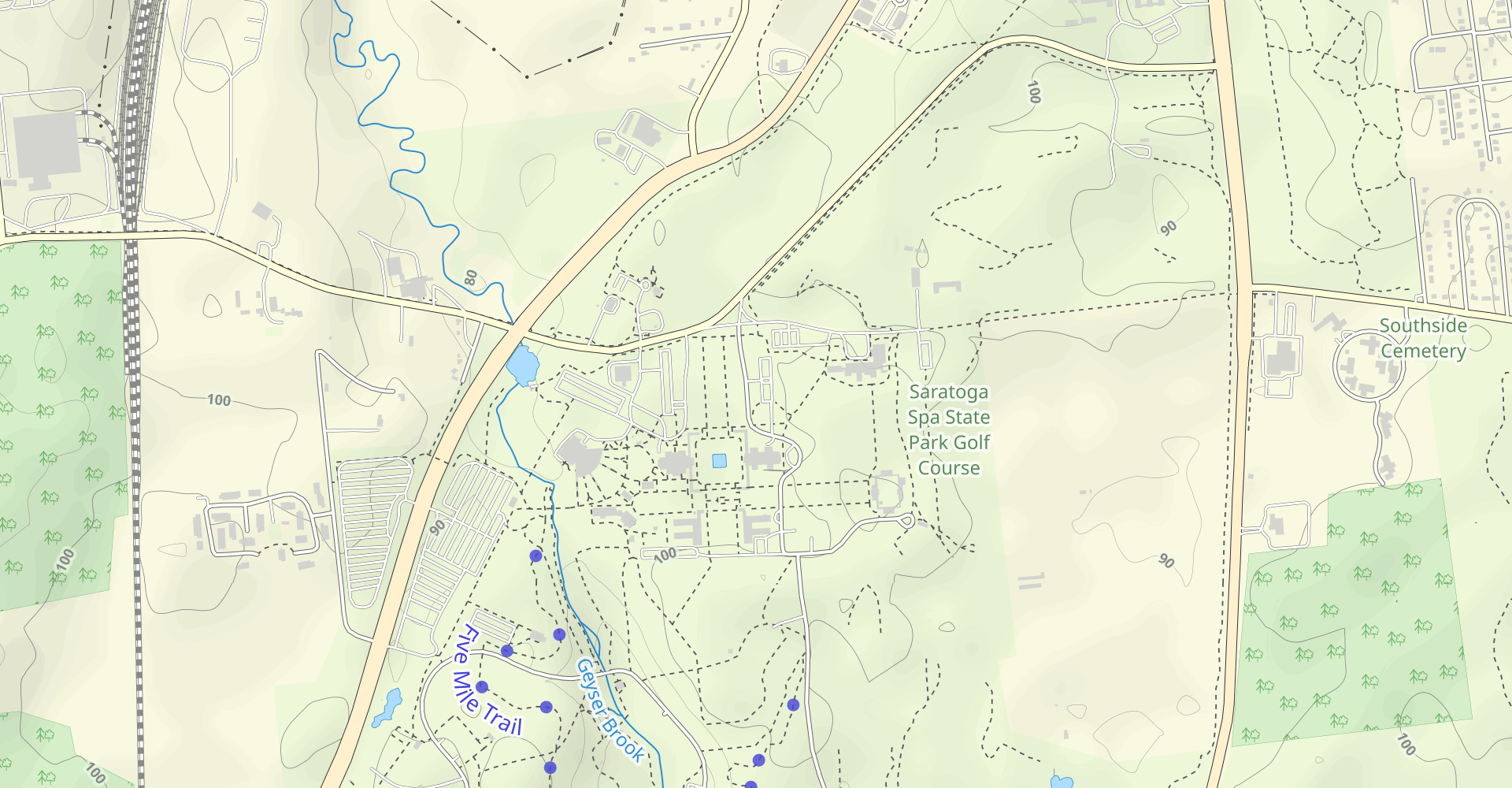 Gideon Putnam Trail
