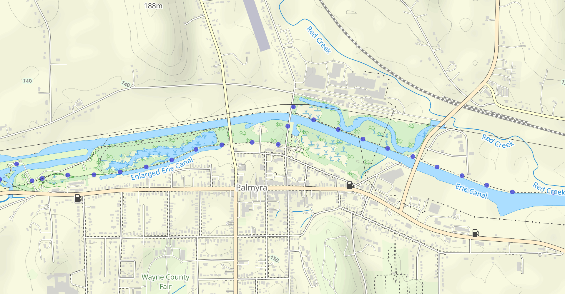Erie Canalway Trail: Palmyra to Pittsford