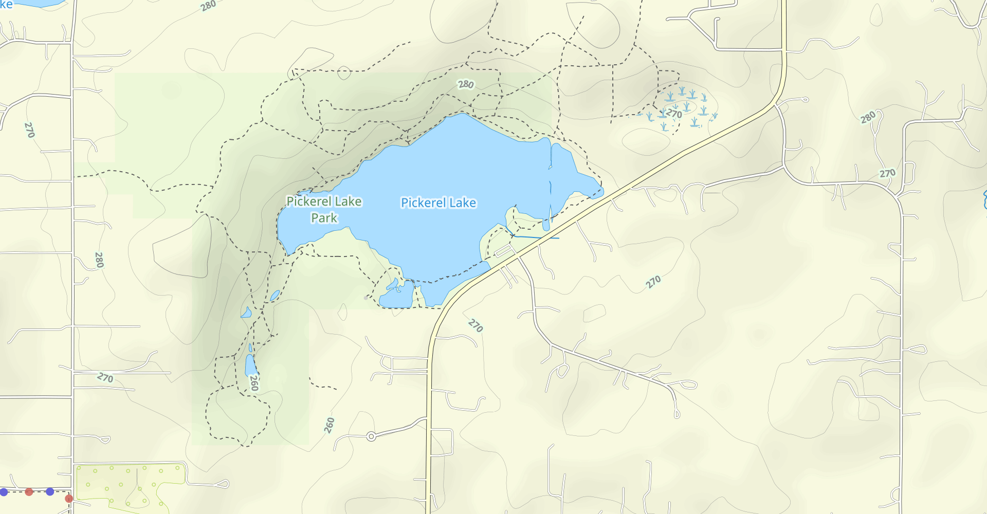 Pickerel Lake Trail