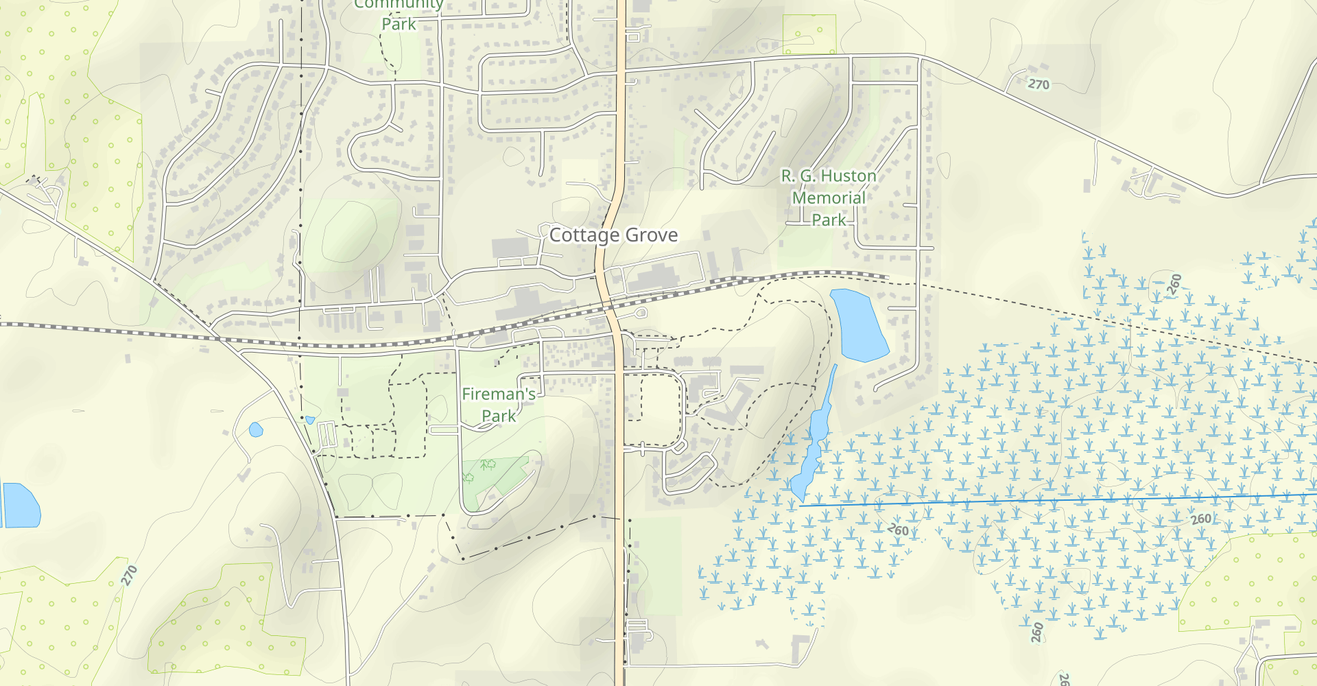 Glacial Drumlin State Trail: Cottage Grove to Lake Mills