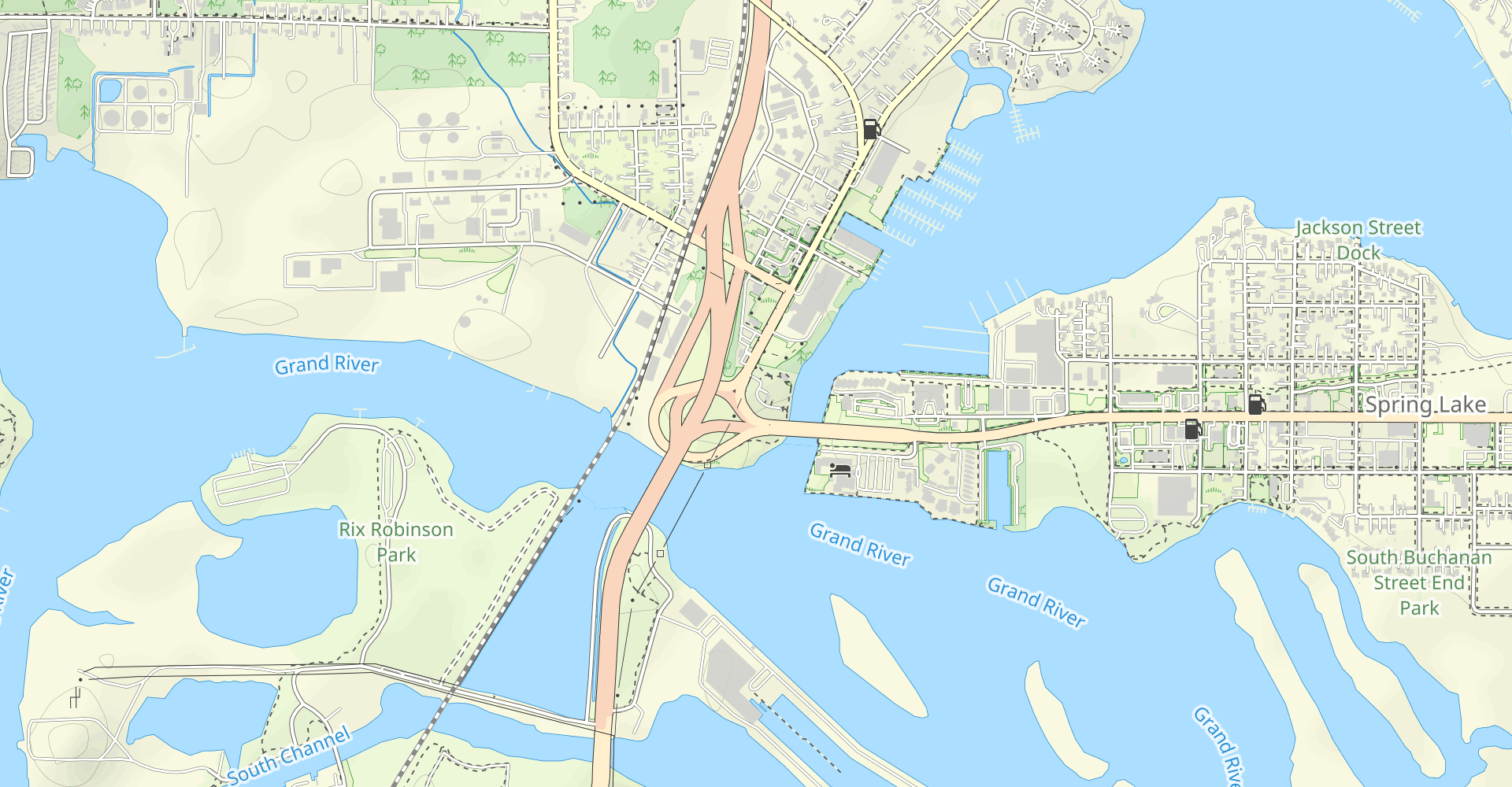 Spring Lake Bike Path Loop