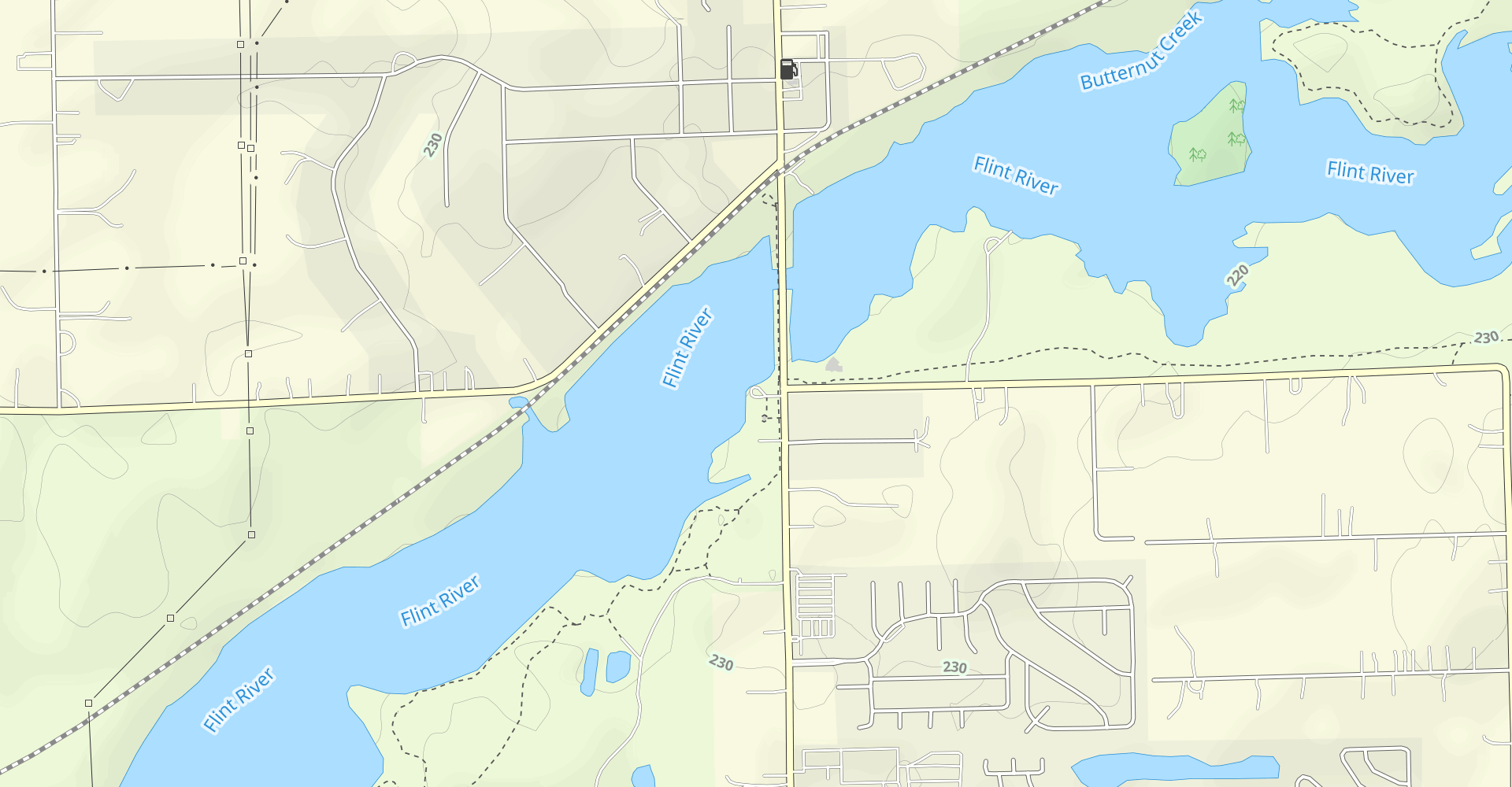 Flint River Trail: C.S. Mott Lake Segment