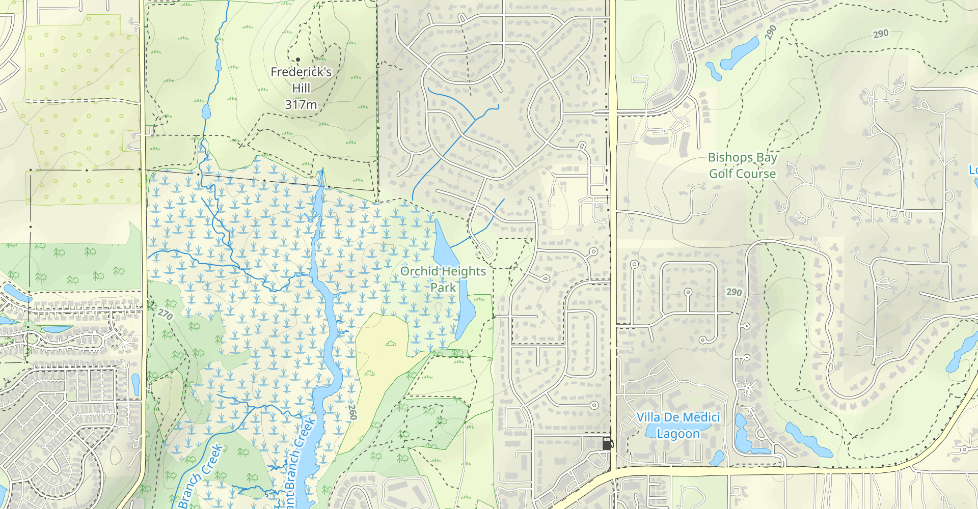 Pheasant Branch and Fredrick's Hill