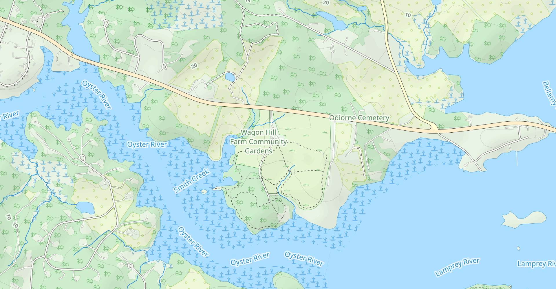 Wagon Hill - Cove and Border Trails