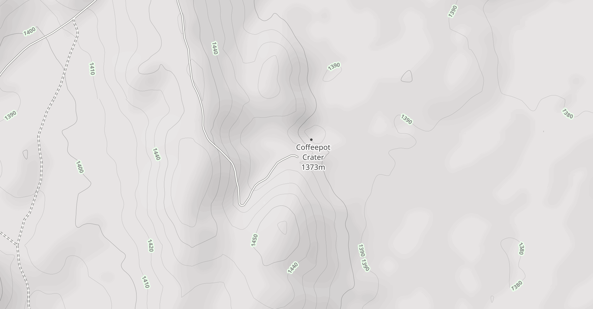 Coffeepot Crater Loop Trail